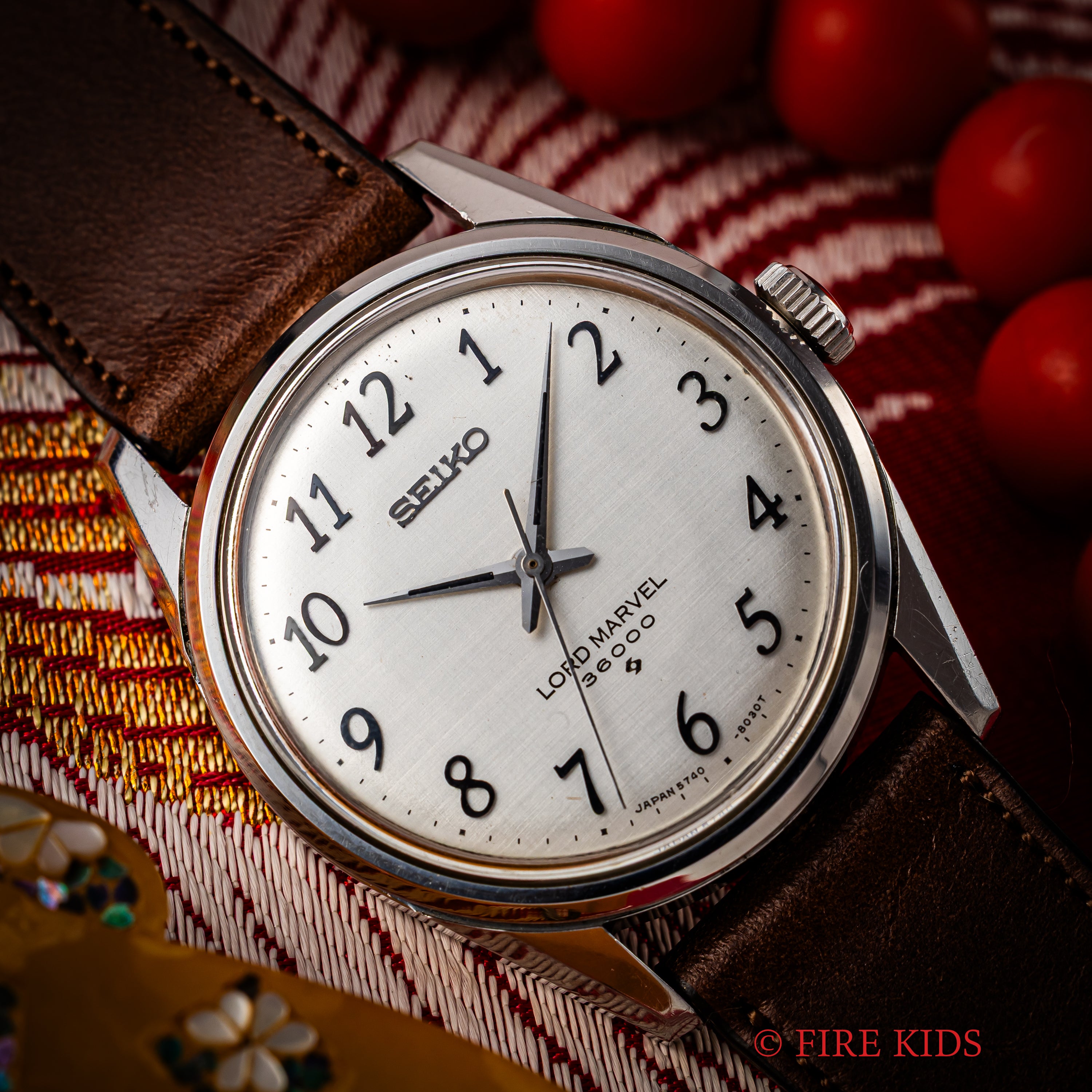 セイコー ロードマーベル 36000 1972年製 10振動手巻き ハイビート 全アラビアダイヤル