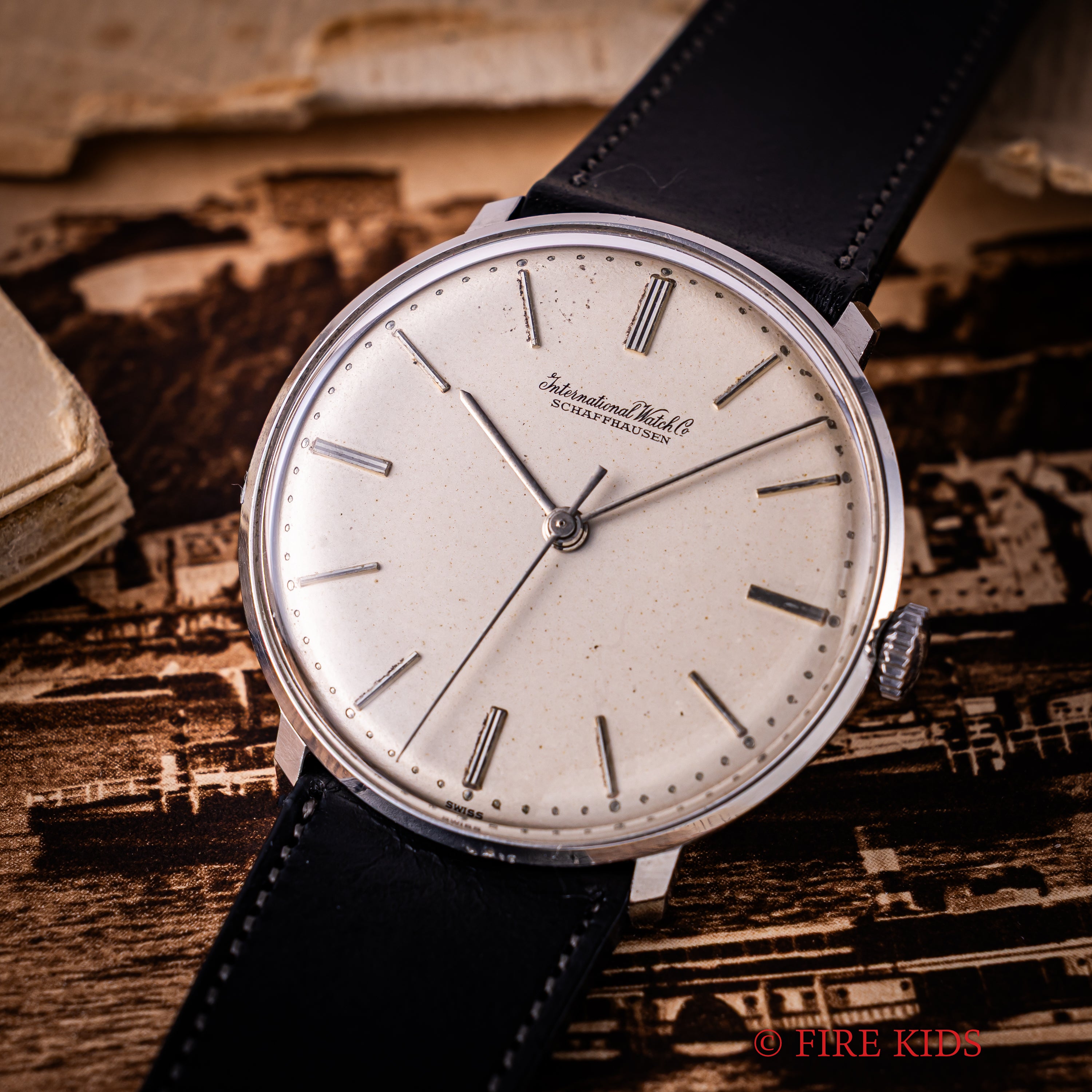 IWC ラウンドケース 1961年製 手巻き Cal.401