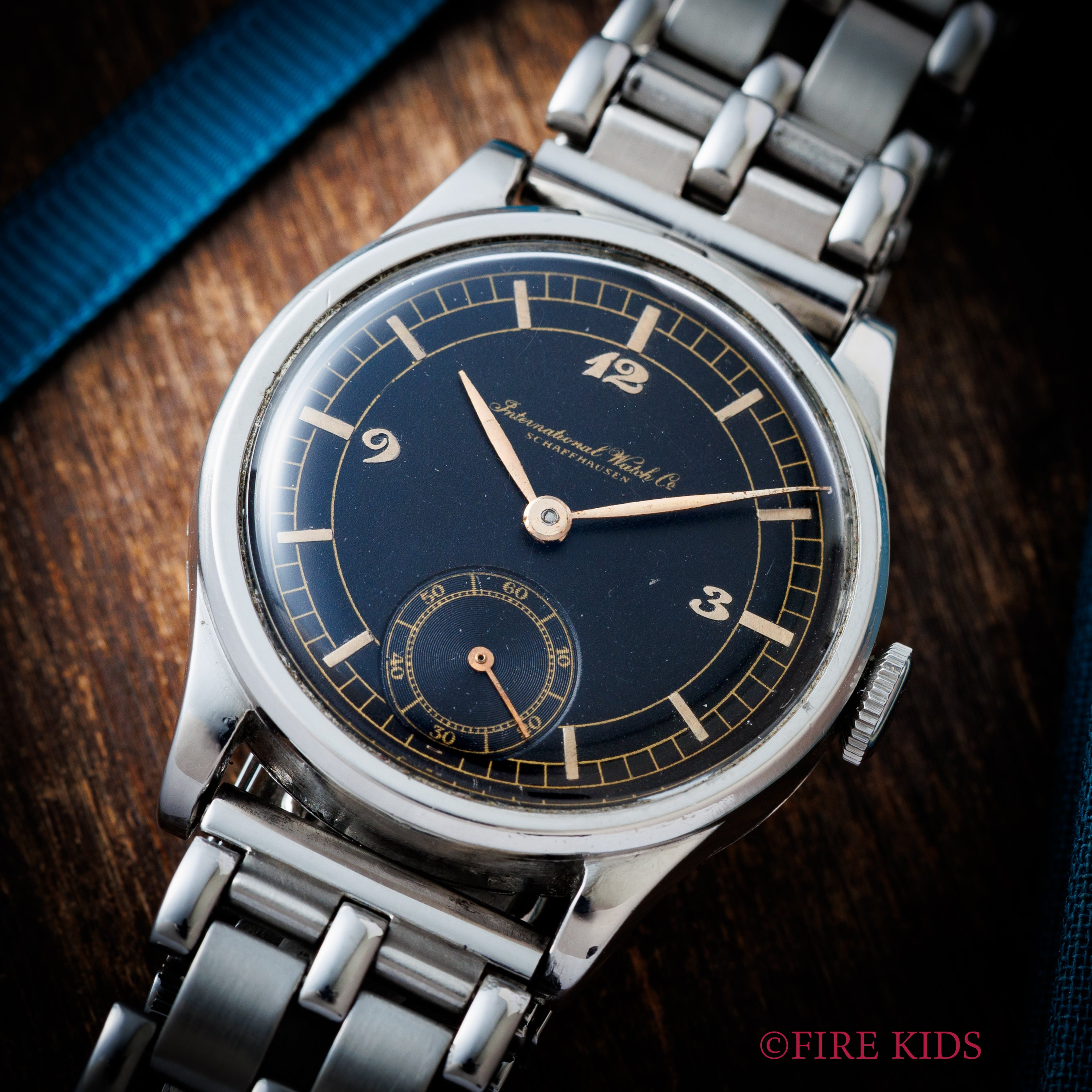 IWC 1936～1937年製 Cal.83 セクターダイヤル スモールセコンド 手巻き