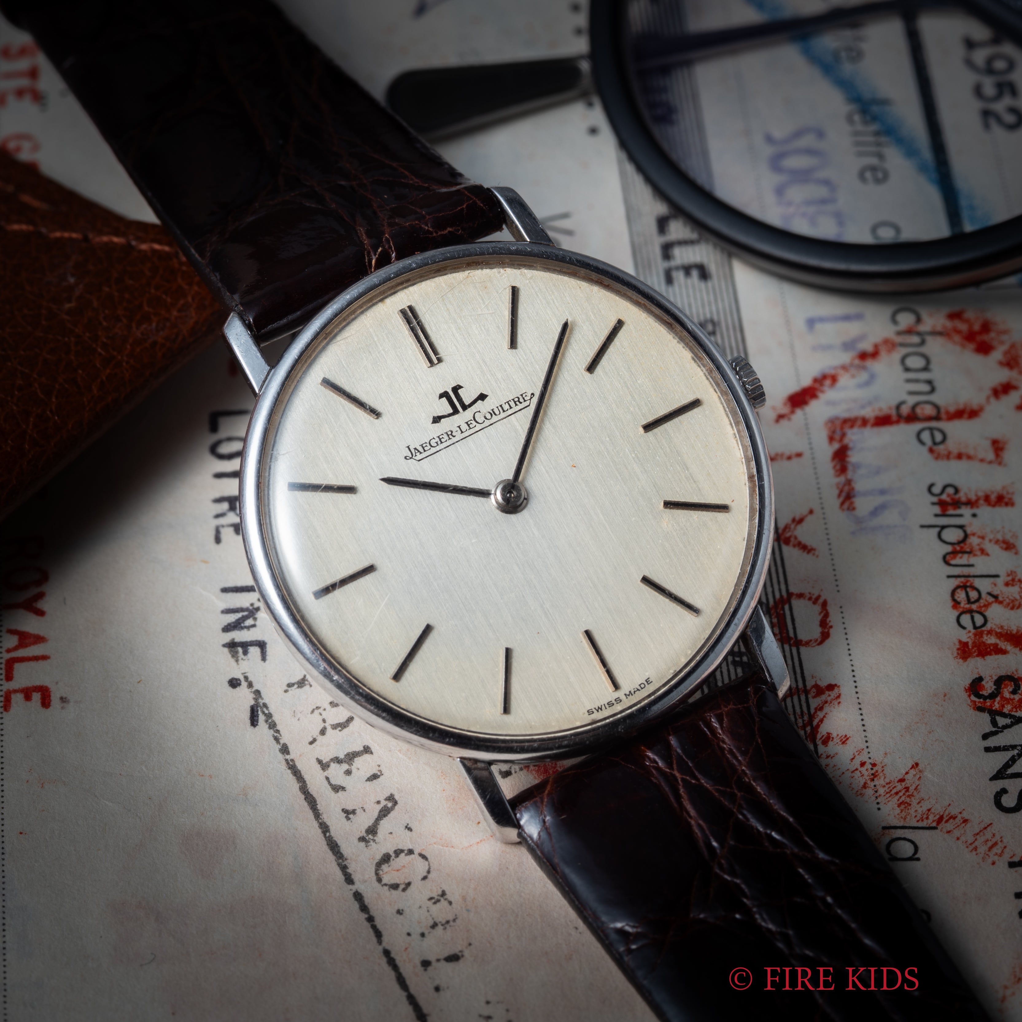 ジャガー・ルクルト エクストラフラット 1970年代製 手巻 Cal.818/3