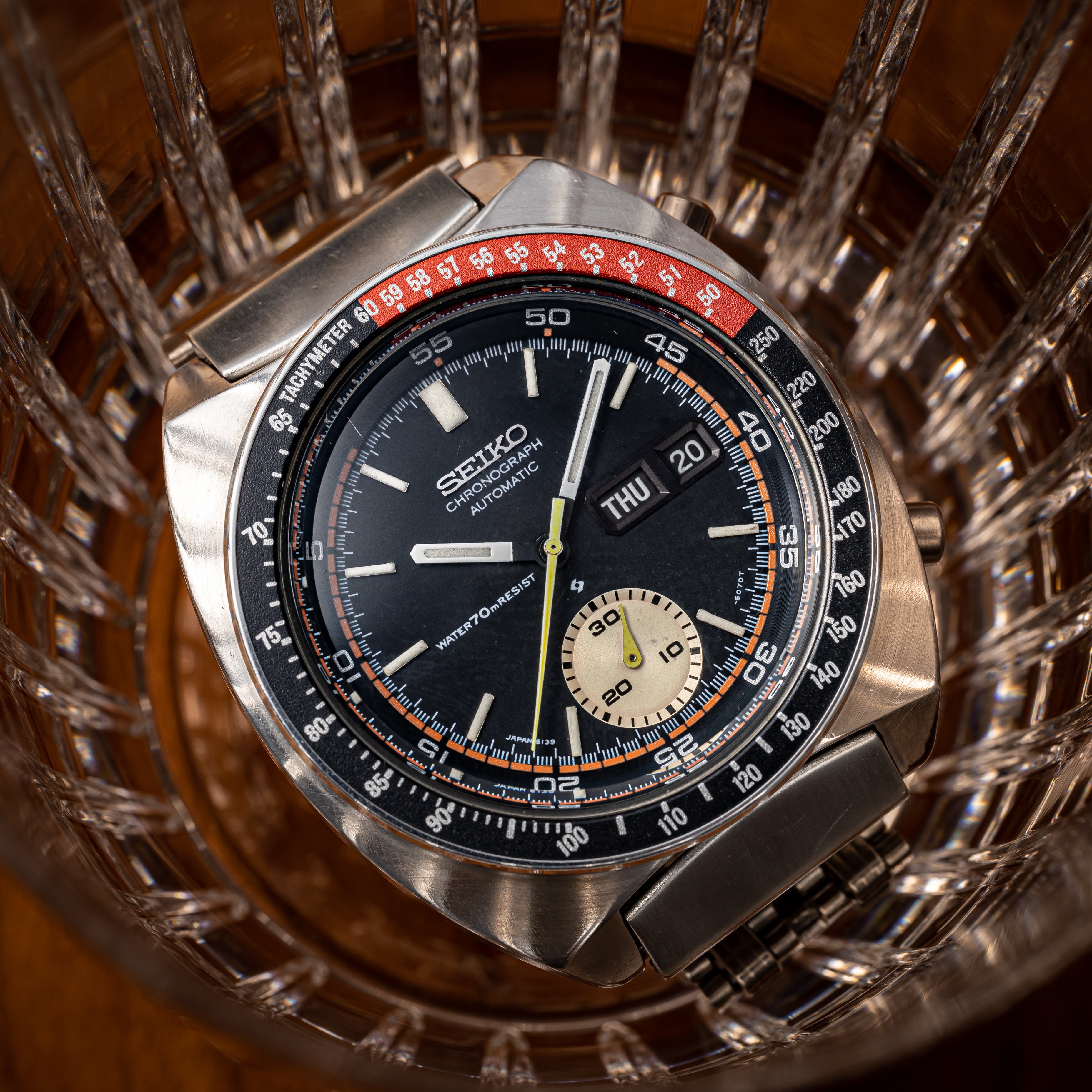 セイコー クロノグラフ 1971年製 Ref.6139-6032 コークベゼル