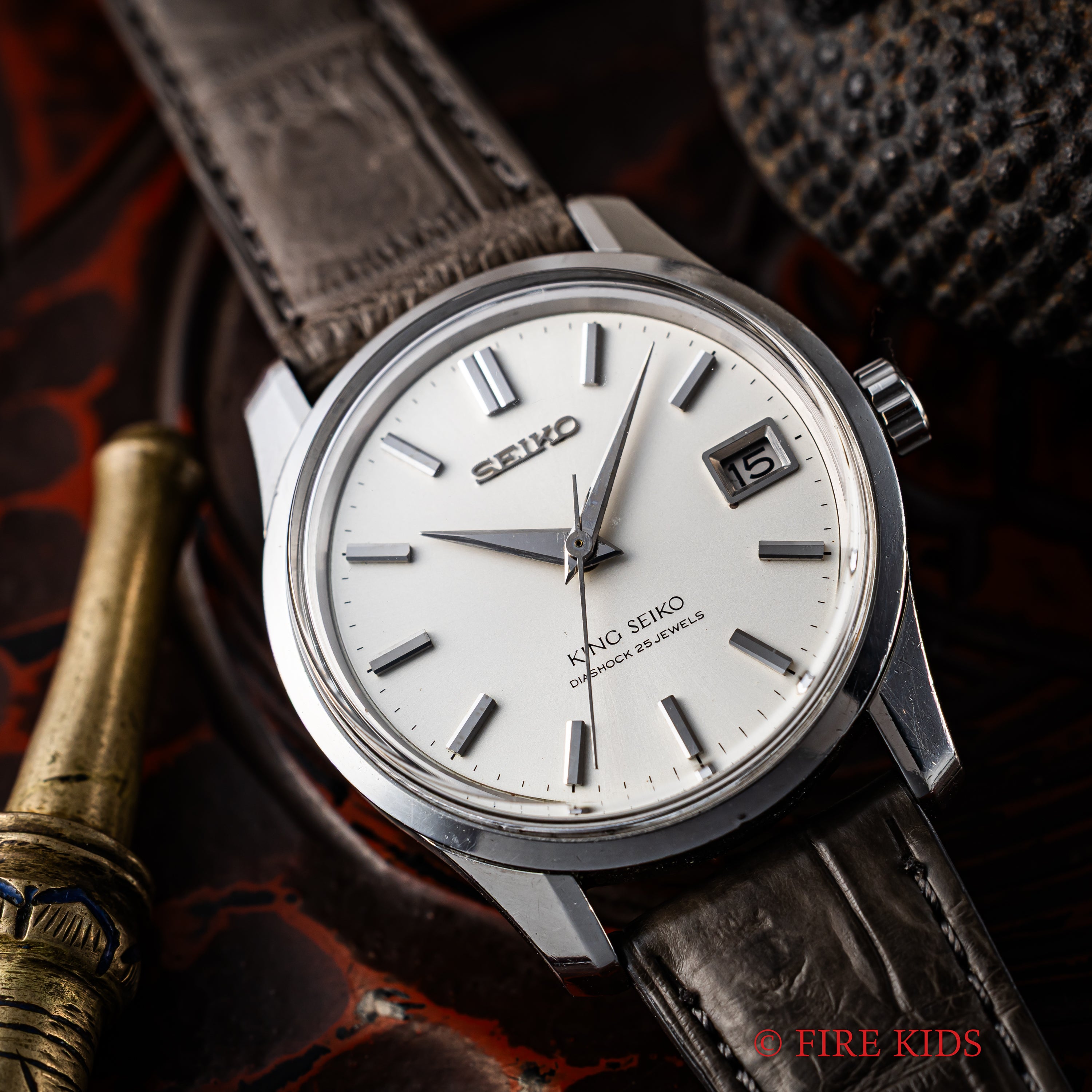 キングセイコー 1966年製 Ref.4402-8000 44KS 手巻 前期型盾メダリオン