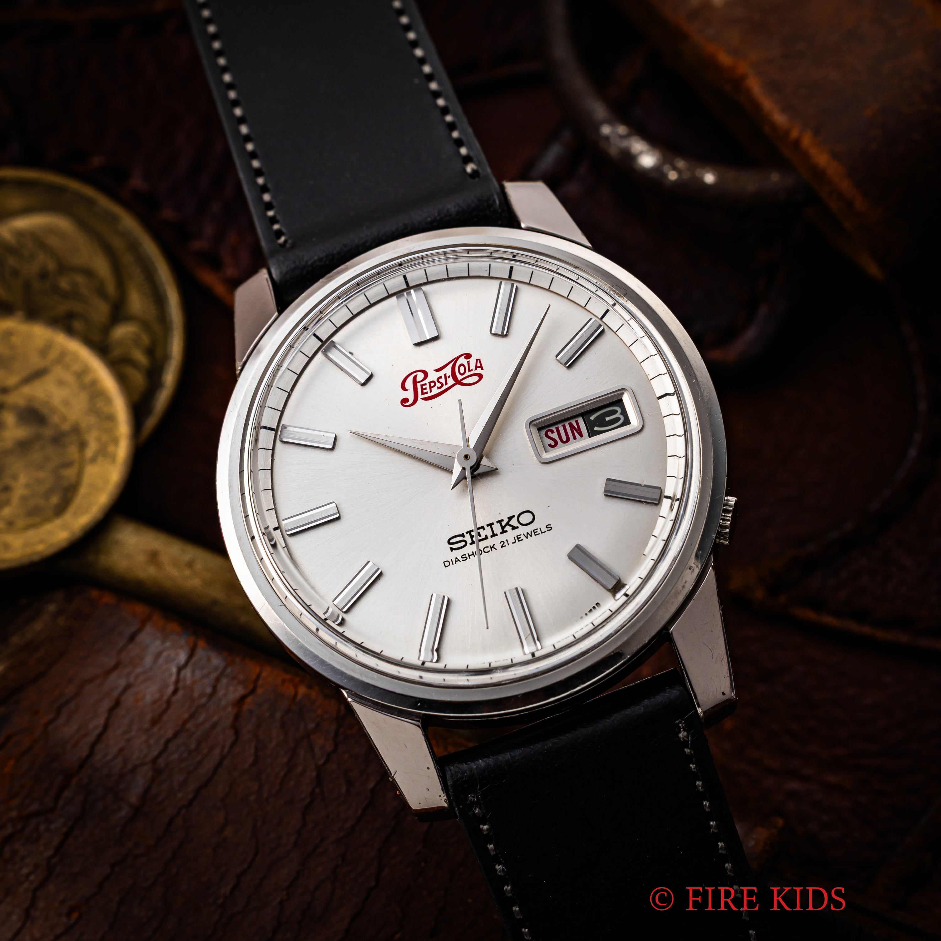 セイコー スポーツマチック Ref.6619-8970 デイデイト 1966年製 自動巻き ペプシコーラ