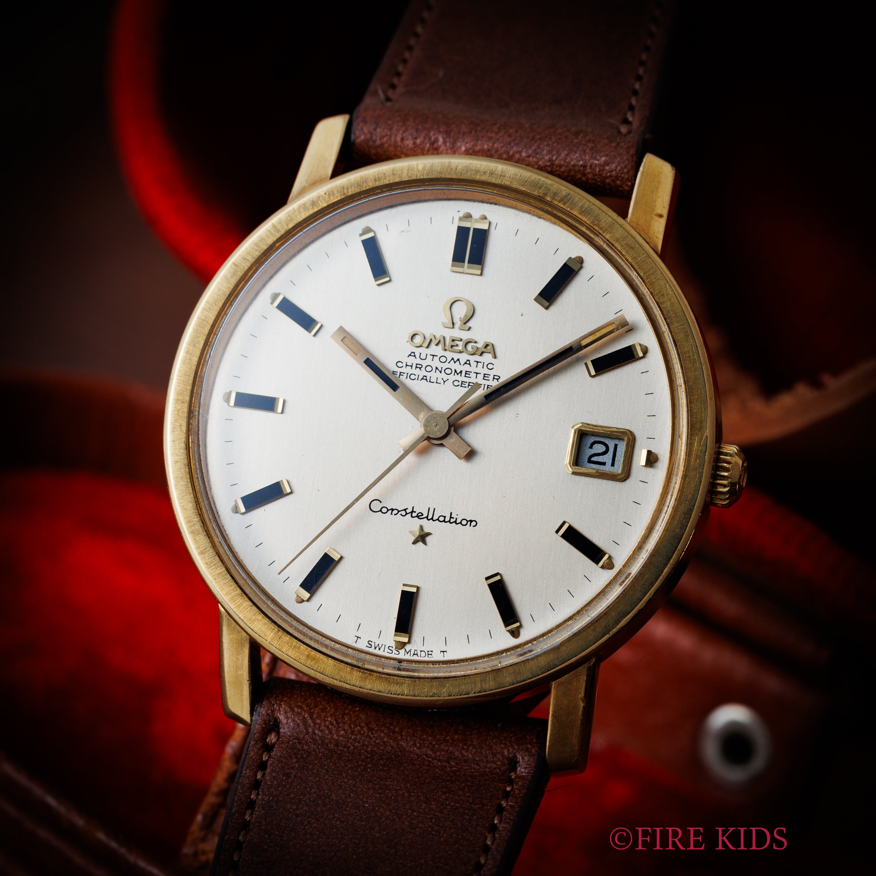 オメガ コンステレーション 18金無垢 1967年製 自動巻き Ref.168018 Cal.564