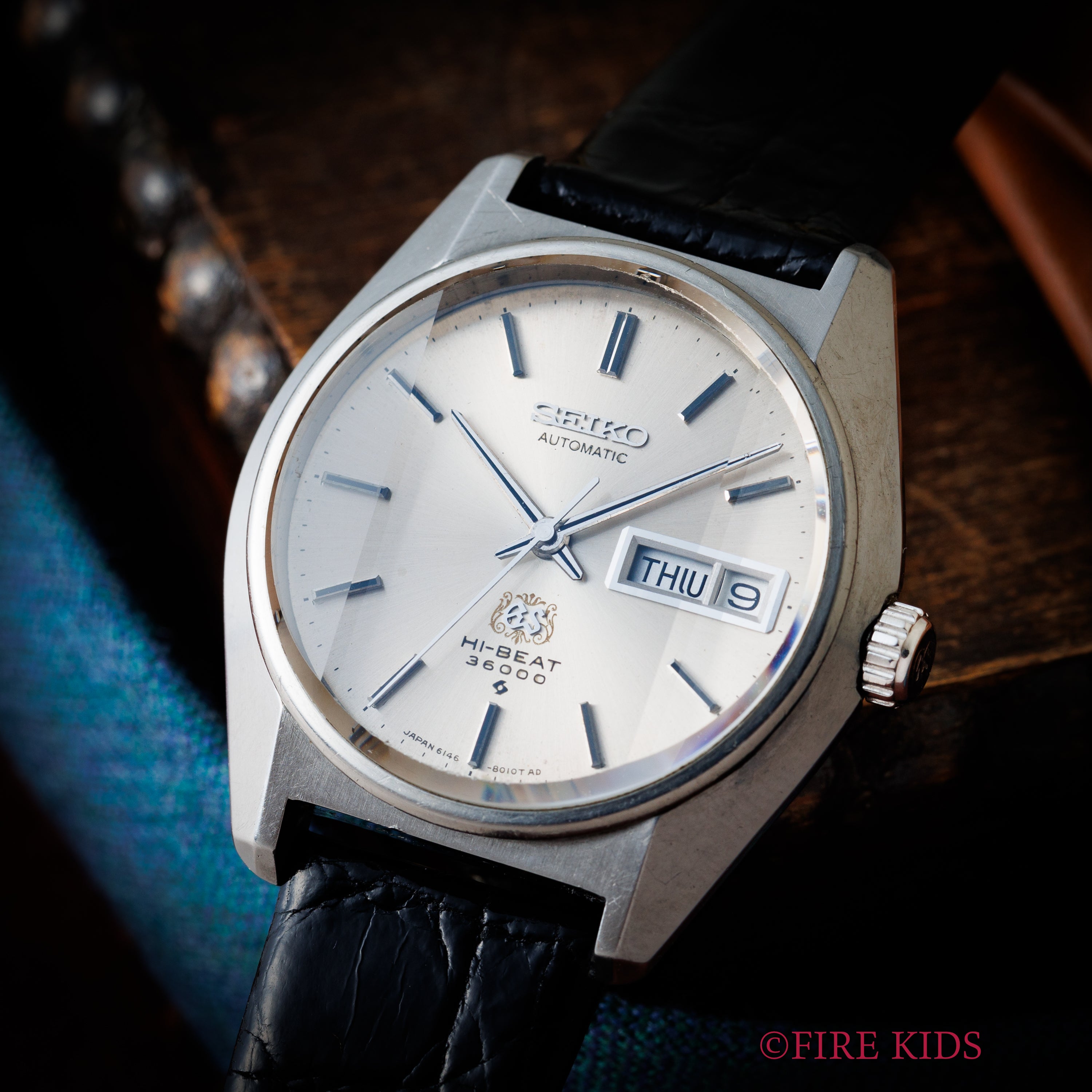 グランドセイコー 1969年製 Ref.6146-8010 10振動自動巻 61GS 唐草GS GS尾錠