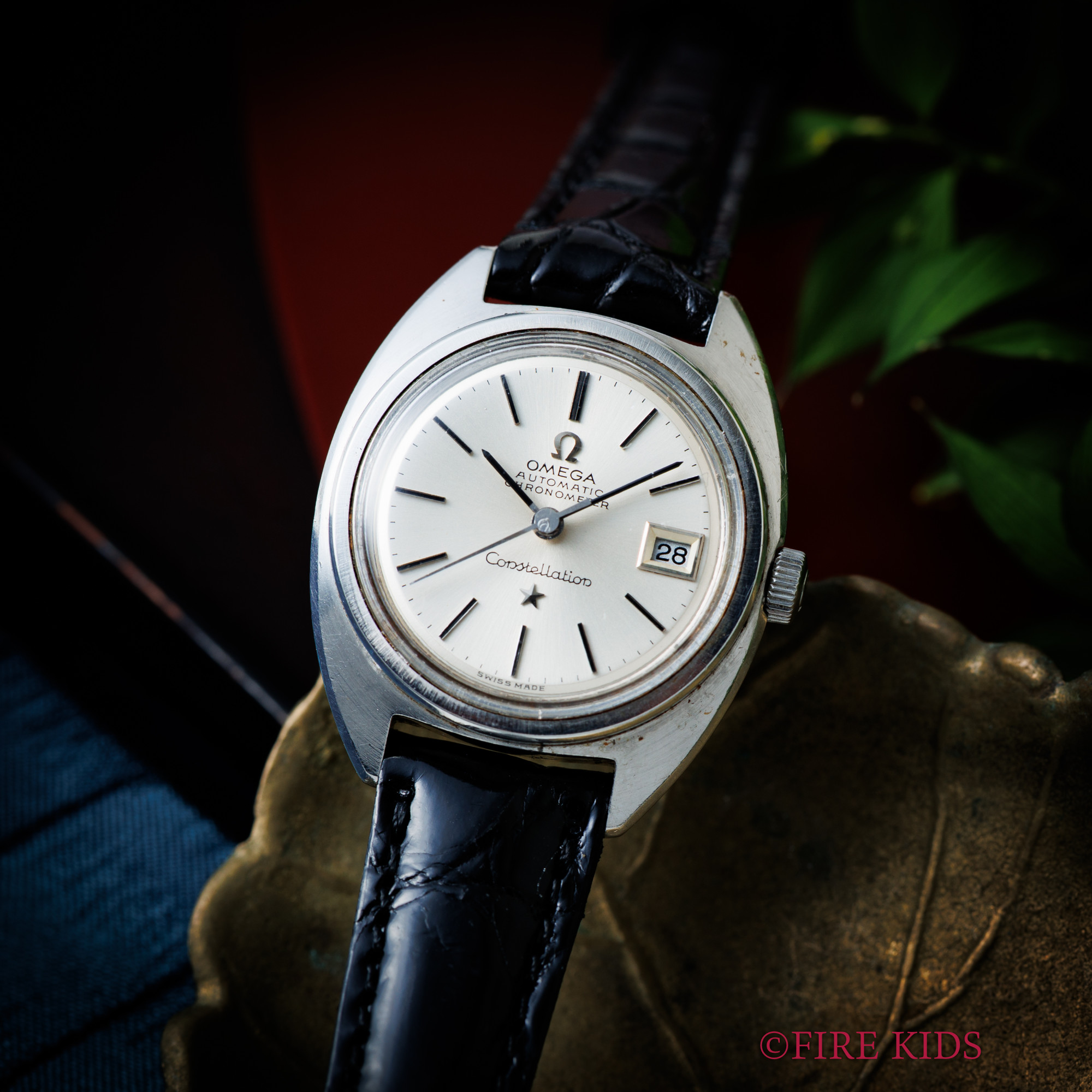 オメガ コンステレーション ジェラルドジェンタデザイン前期 レディース Cal.682 クロノメーター自動巻き Ref.568.001 1968年製