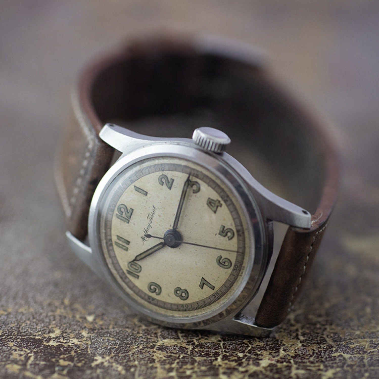 マセイティソ 手巻き センターセコンド 1940年代