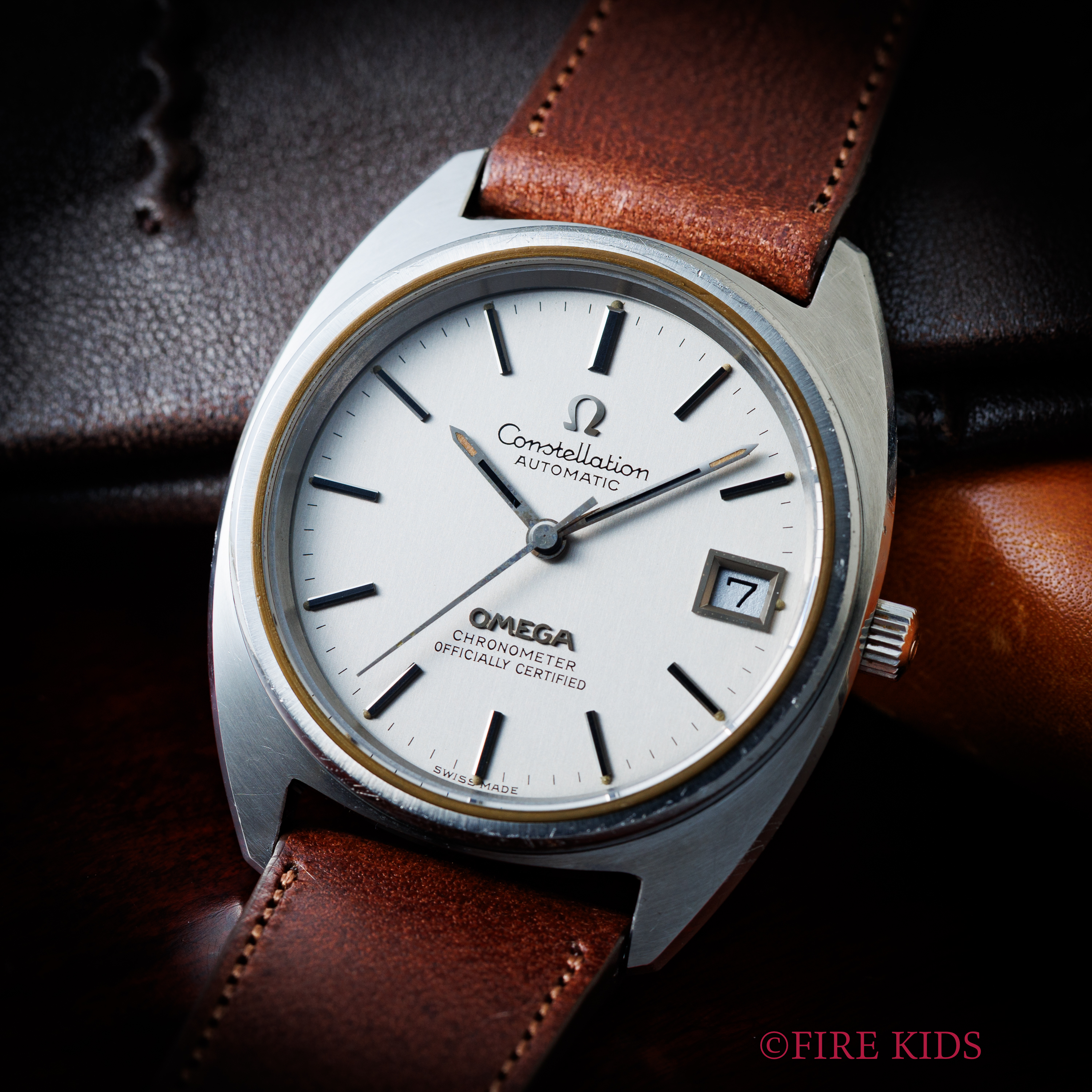 オメガ コンステレーション 1973年製 ジェンタデザイン後期型 Ref.ST168.0056 シルバーダイヤル