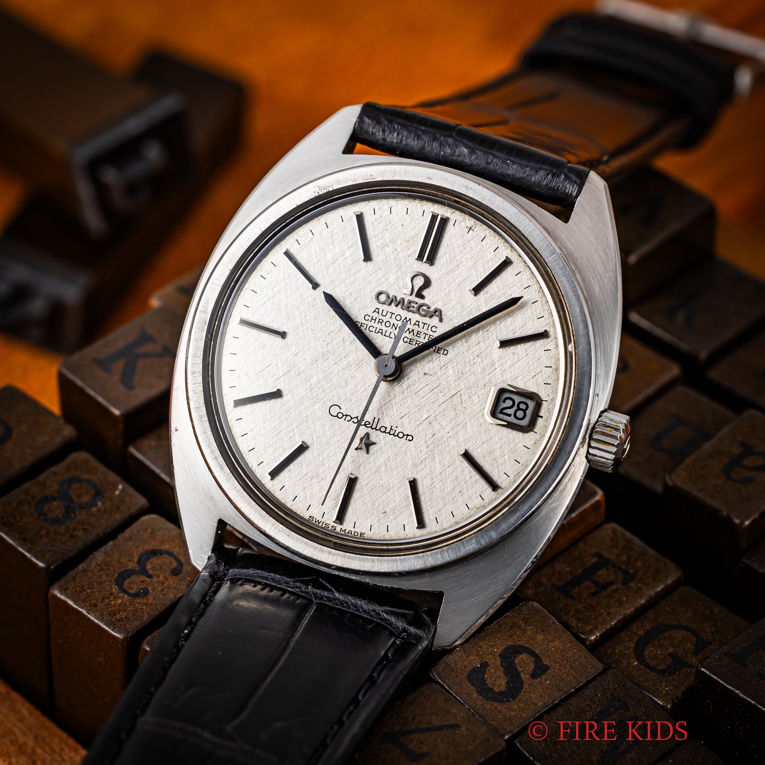 オメガ コンステレーション 1969年製 Ref.168.017 ジェンタ リネンダイヤル クロノメーター自動巻き