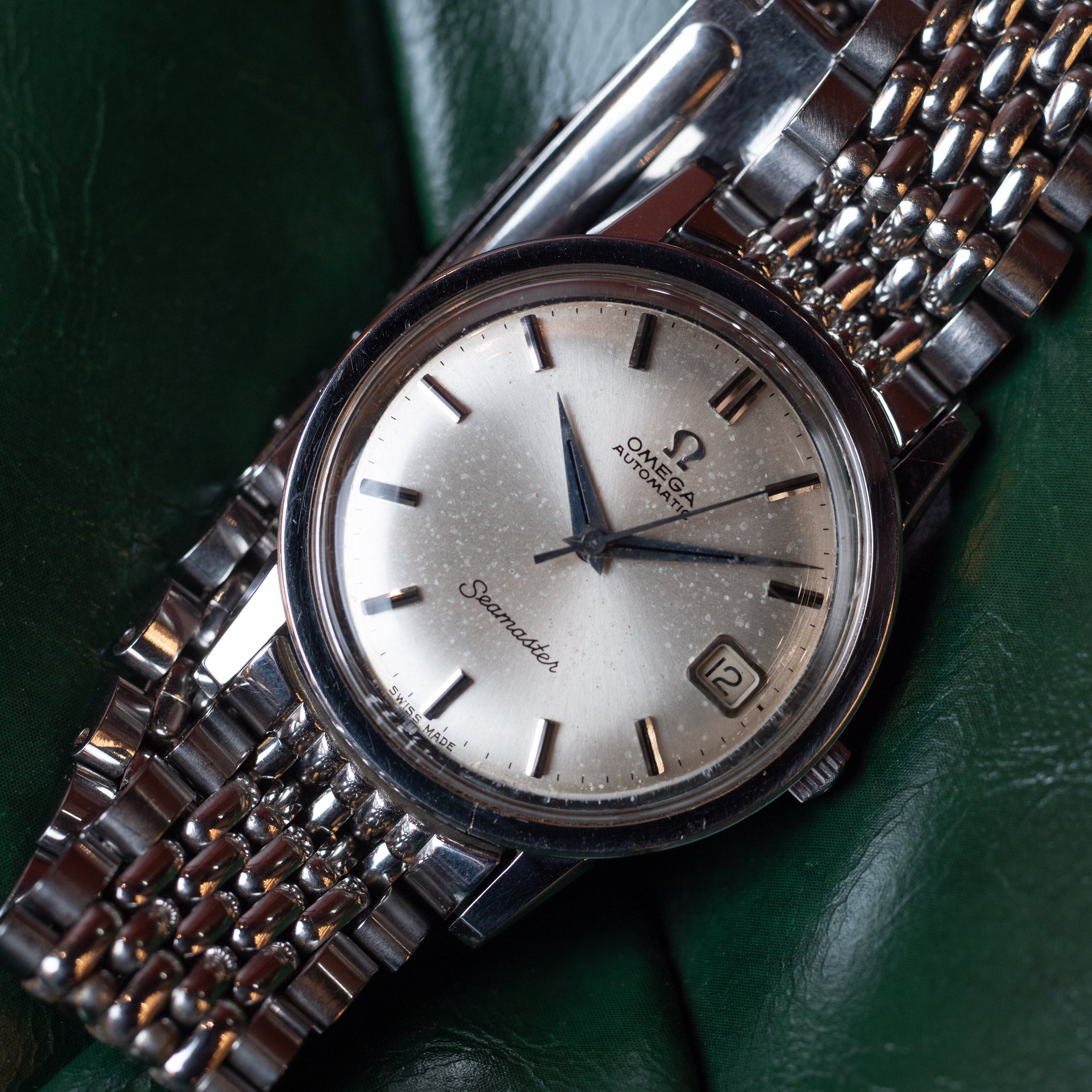 オメガ シーマスター 1966年製 Ref.166.003 ライスブレス付き