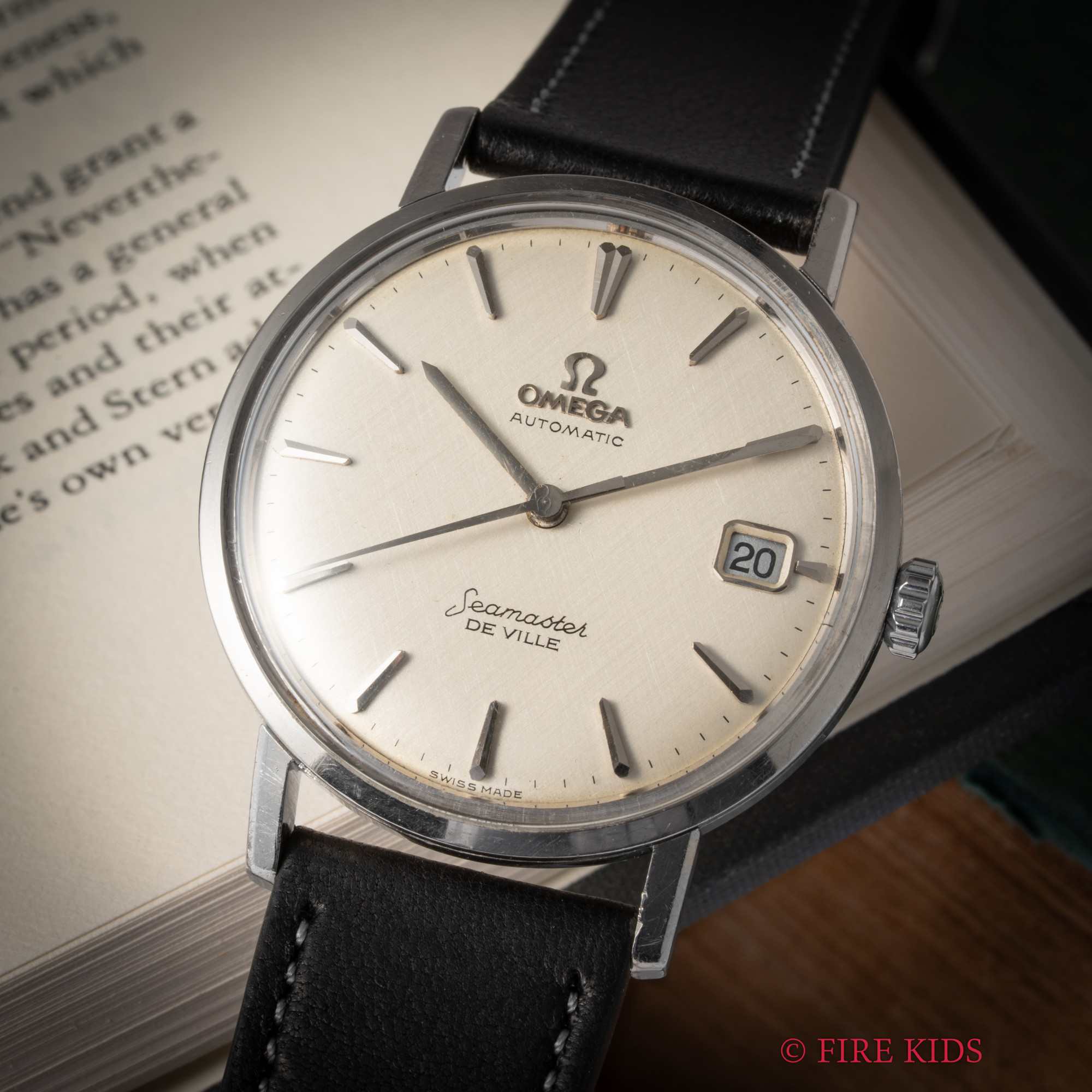 オメガ シーマスター デヴィル 1963年製 18金無垢ホワイトゴールド 変わり文字盤 自動巻き