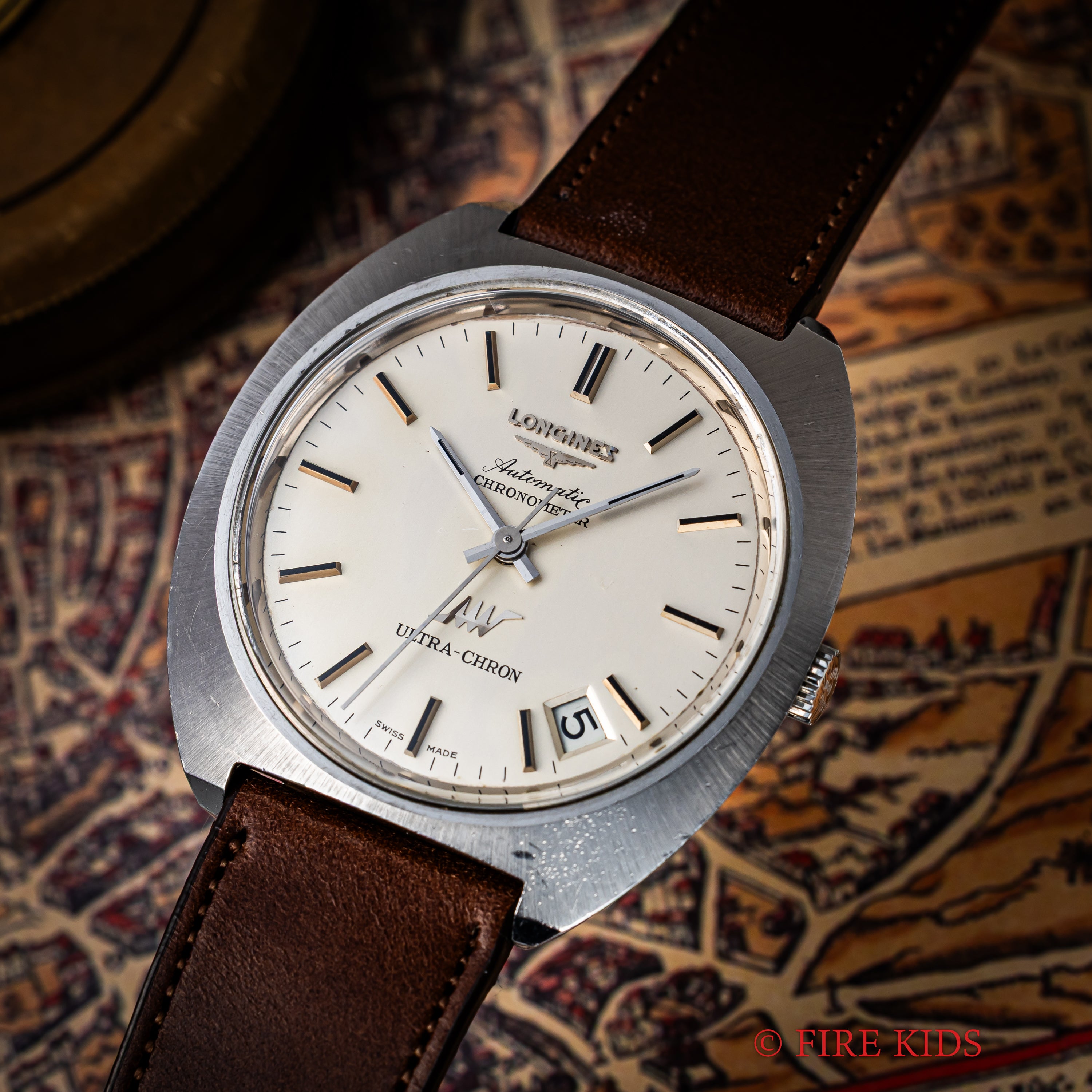 ロンジン ウルトラクロン クロノメーター 1969年製 10振動自動巻 Cal.431 Ref.8355-1