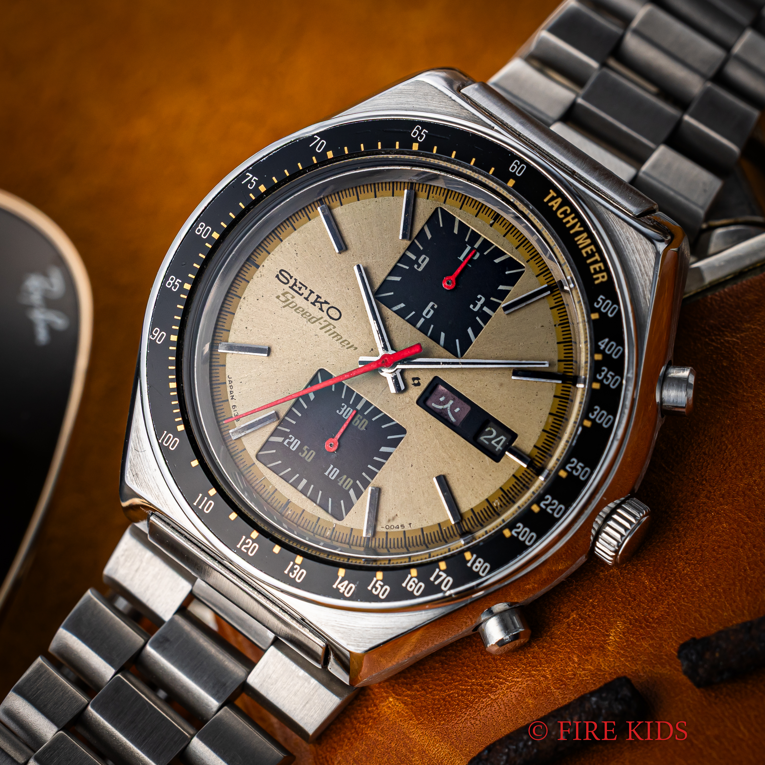 セイコー スピードタイマー 角目 1976年製 クロノグラフ Ref.6138-0030 自動巻き