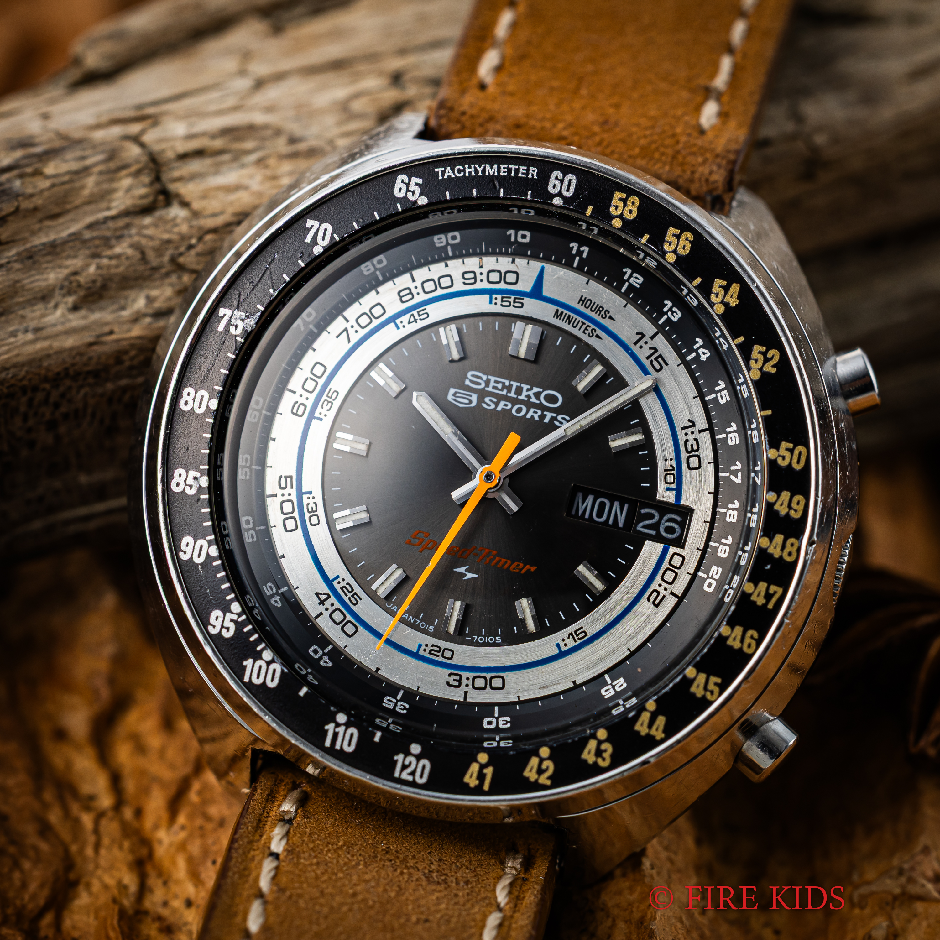 セイコー 5スポーツ スピードタイマー ラリーメーター1973年製 Ref.7015-7010