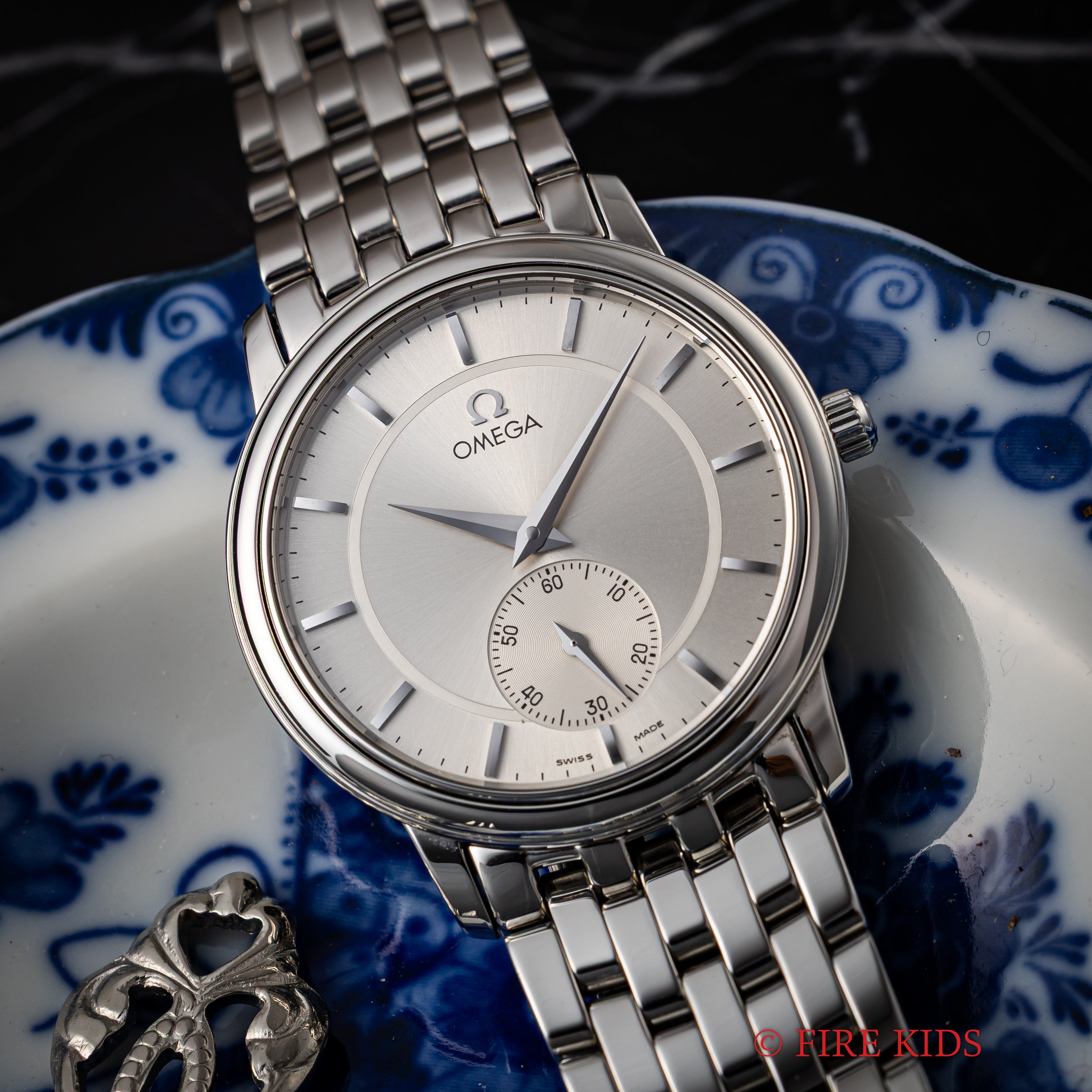 オメガ デ・ヴィル 1993年製 プレステージ Ref.125.0050 純正ステンレスブレス