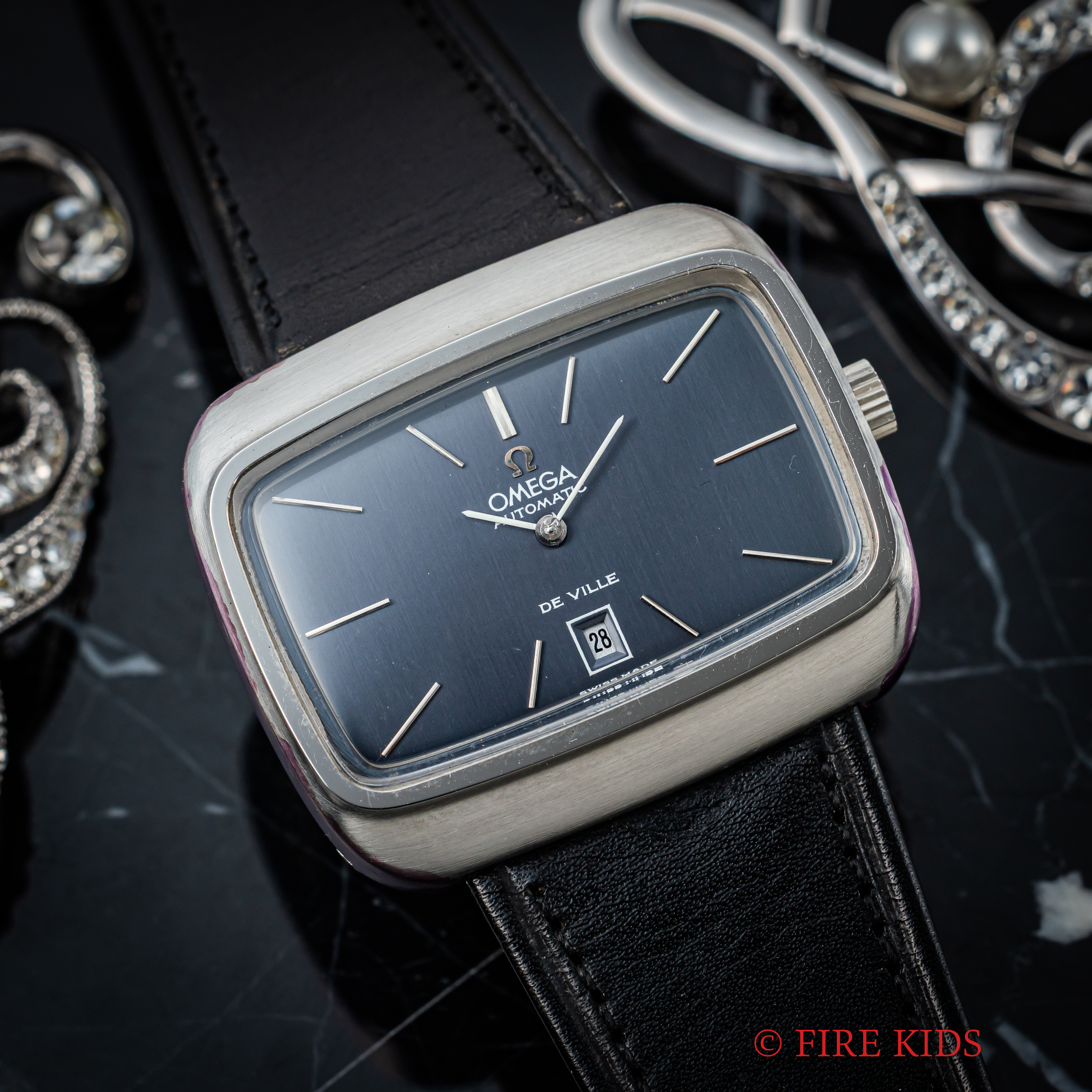 オメガ デヴィル TVスクリーン Ref.156.0002 自動巻き ミントコンディション