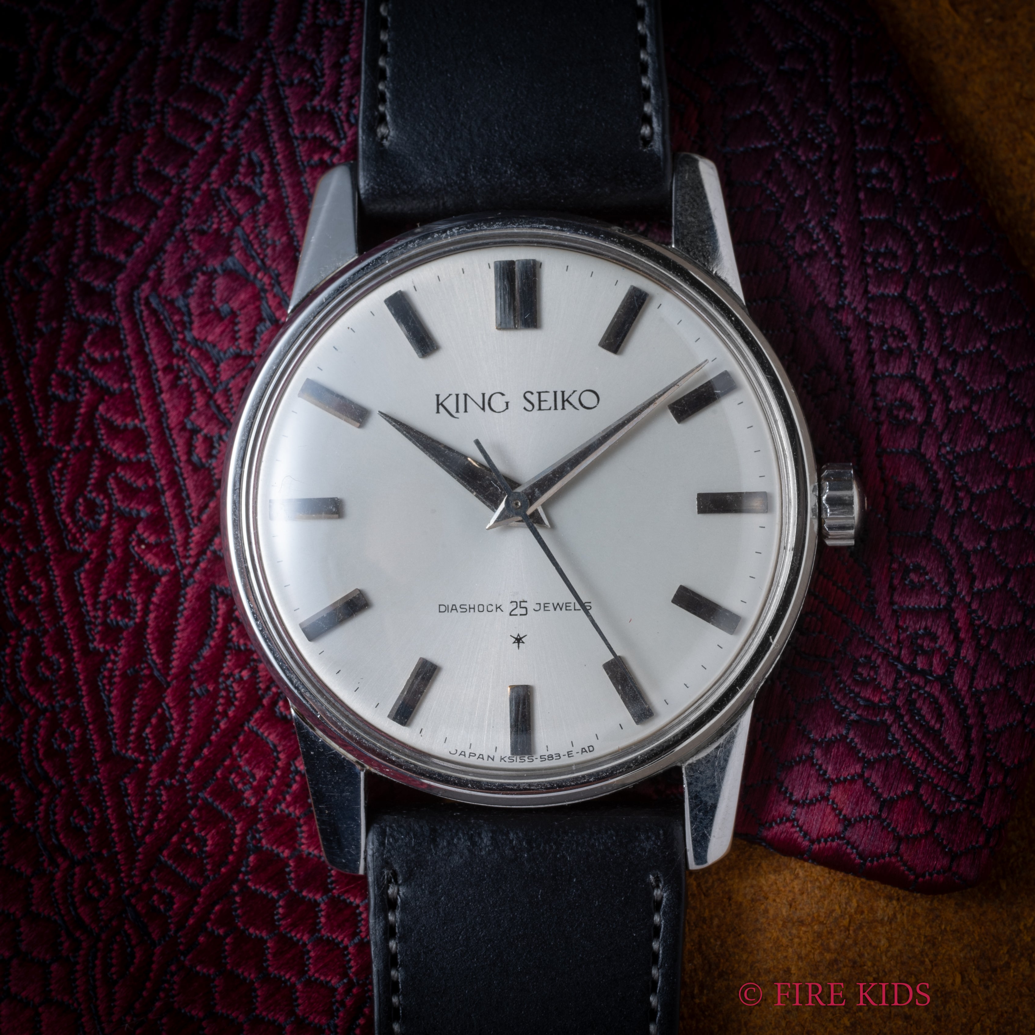 キングセイコー ファーストモデル ステンレスケース ADダイヤル 1963年製 Ref.15034 手巻き