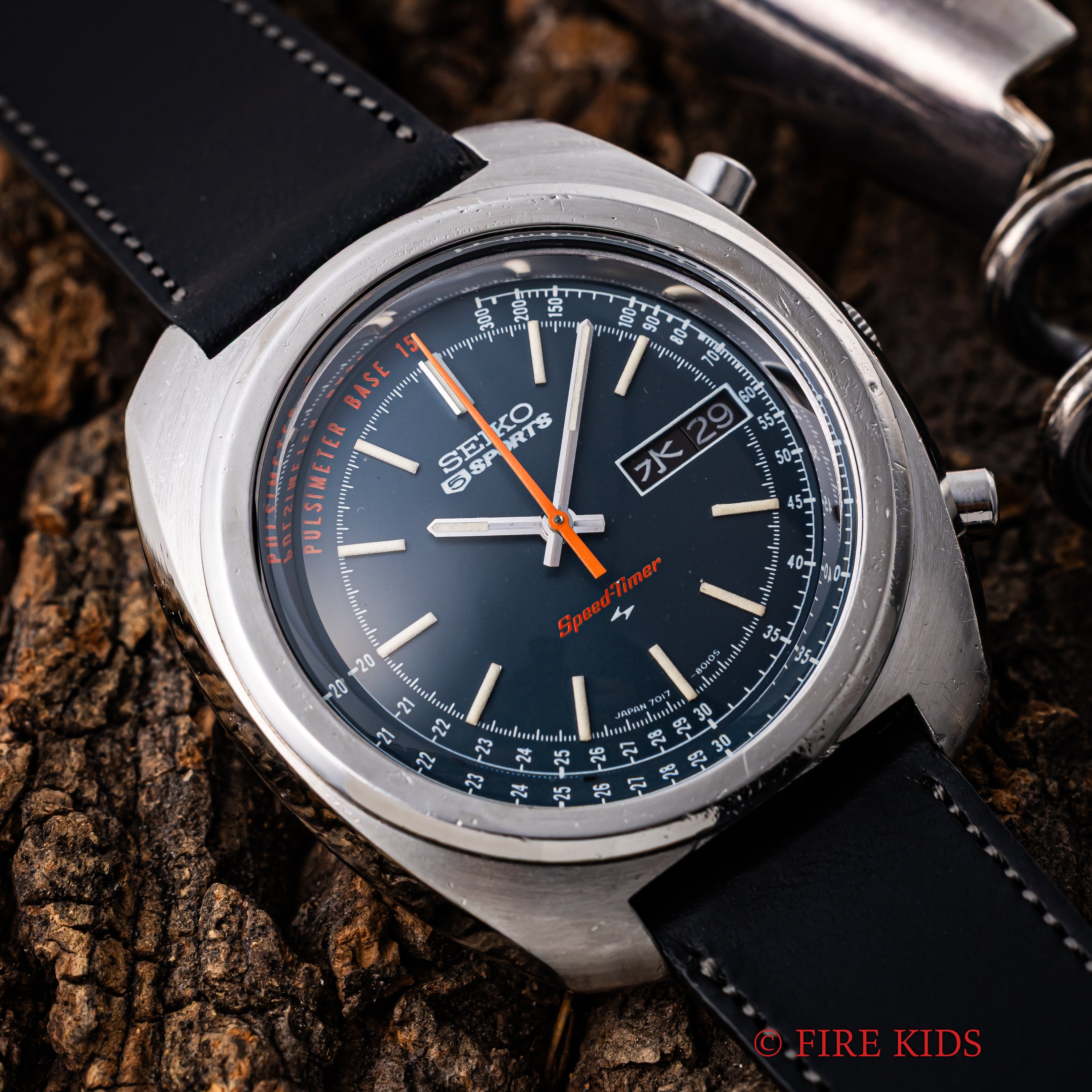 セイコー 5スポーツ スピードタイマー 1972年製 Ref.7017-8000 パルスメーター