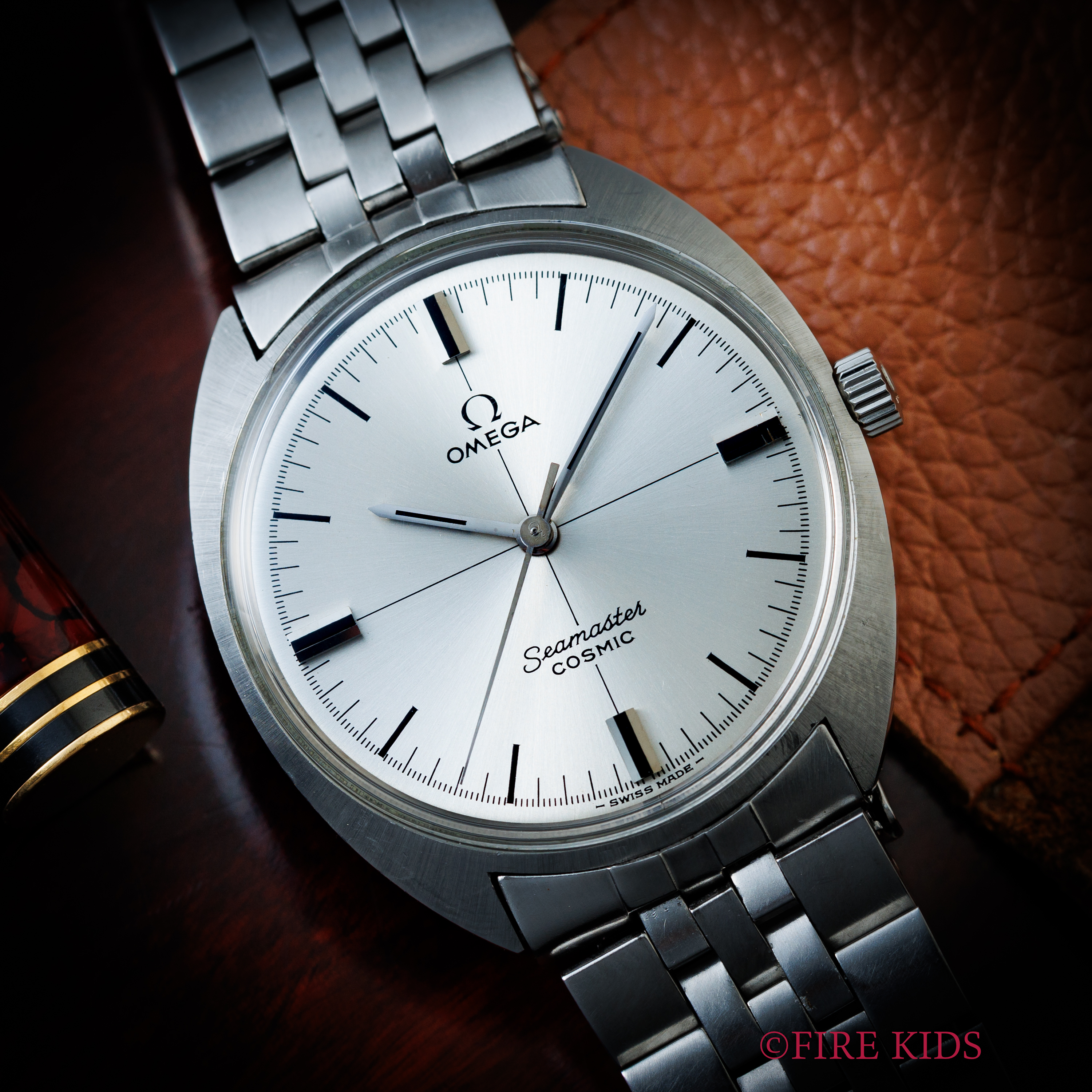 オメガ シーマスターコスミックRef.135.017 1968年製　手巻　ワンピースケース