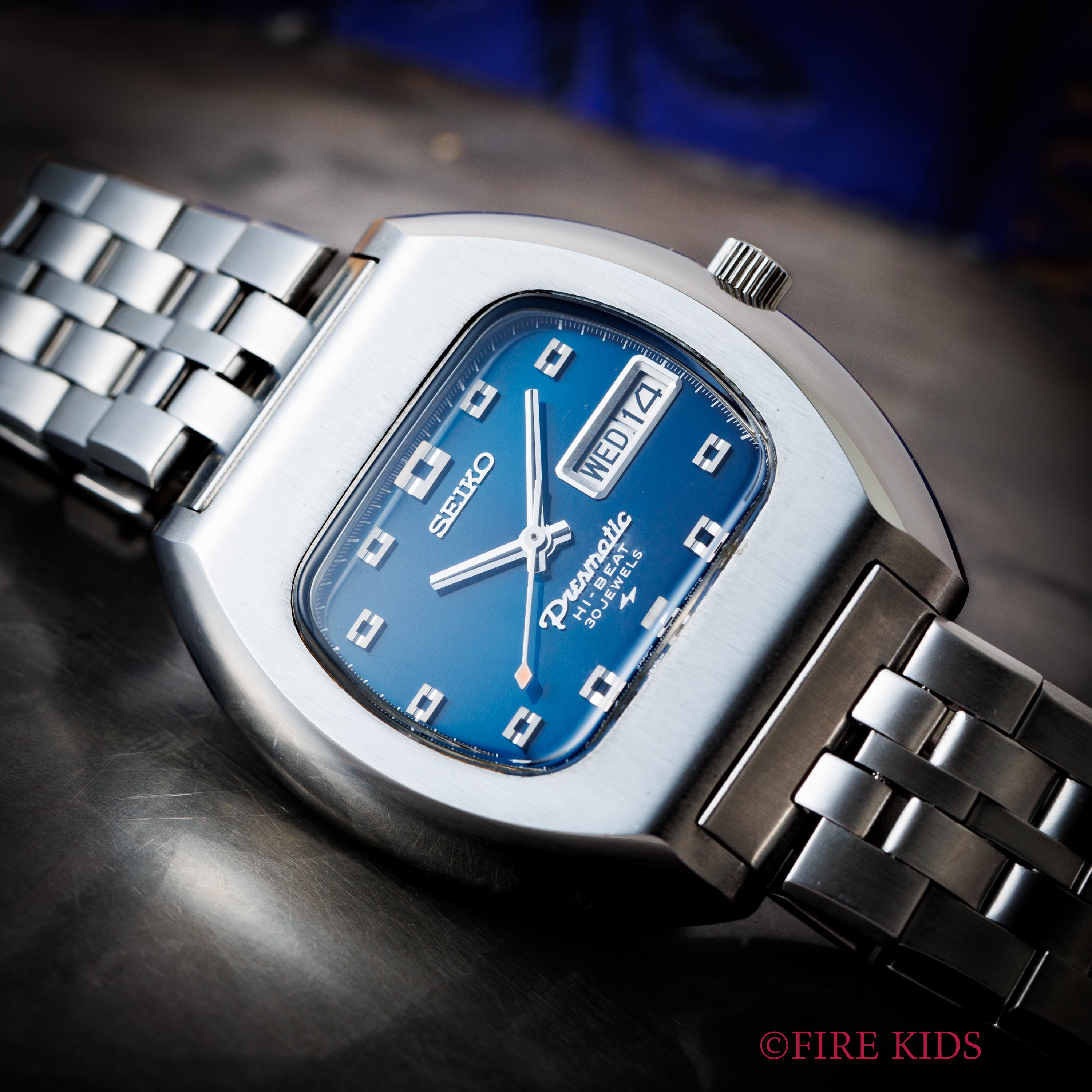 セイコー プレスマチック未使用品 ブレス付き 1970年製（昭和45年製） 自動巻 タグ付き