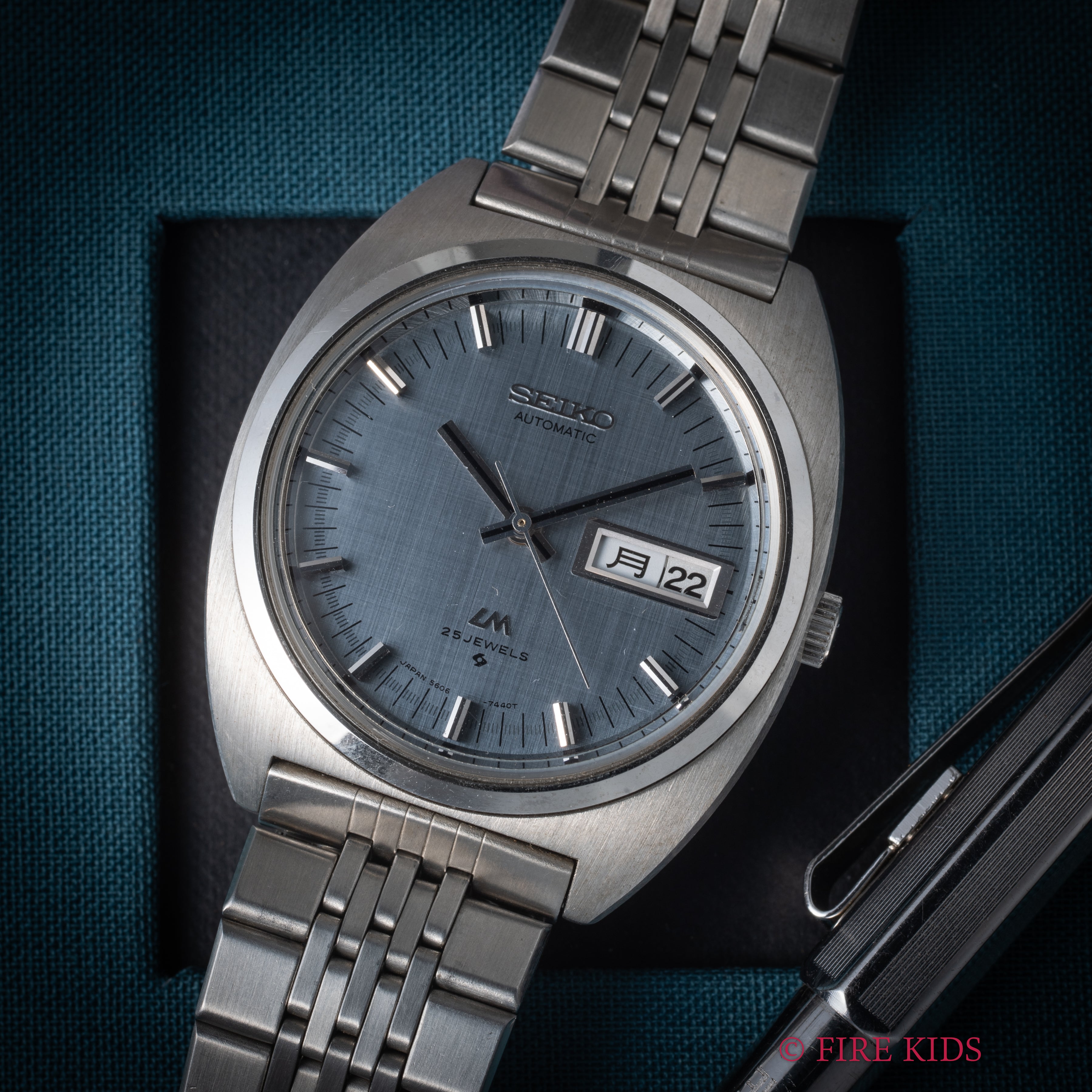 セイコー ロードマチック 未使用品 1971年製 Ref.5606-7140 純正ブレス タグ付き Cal.5606A 自動巻 タグ付き 純正ブレス