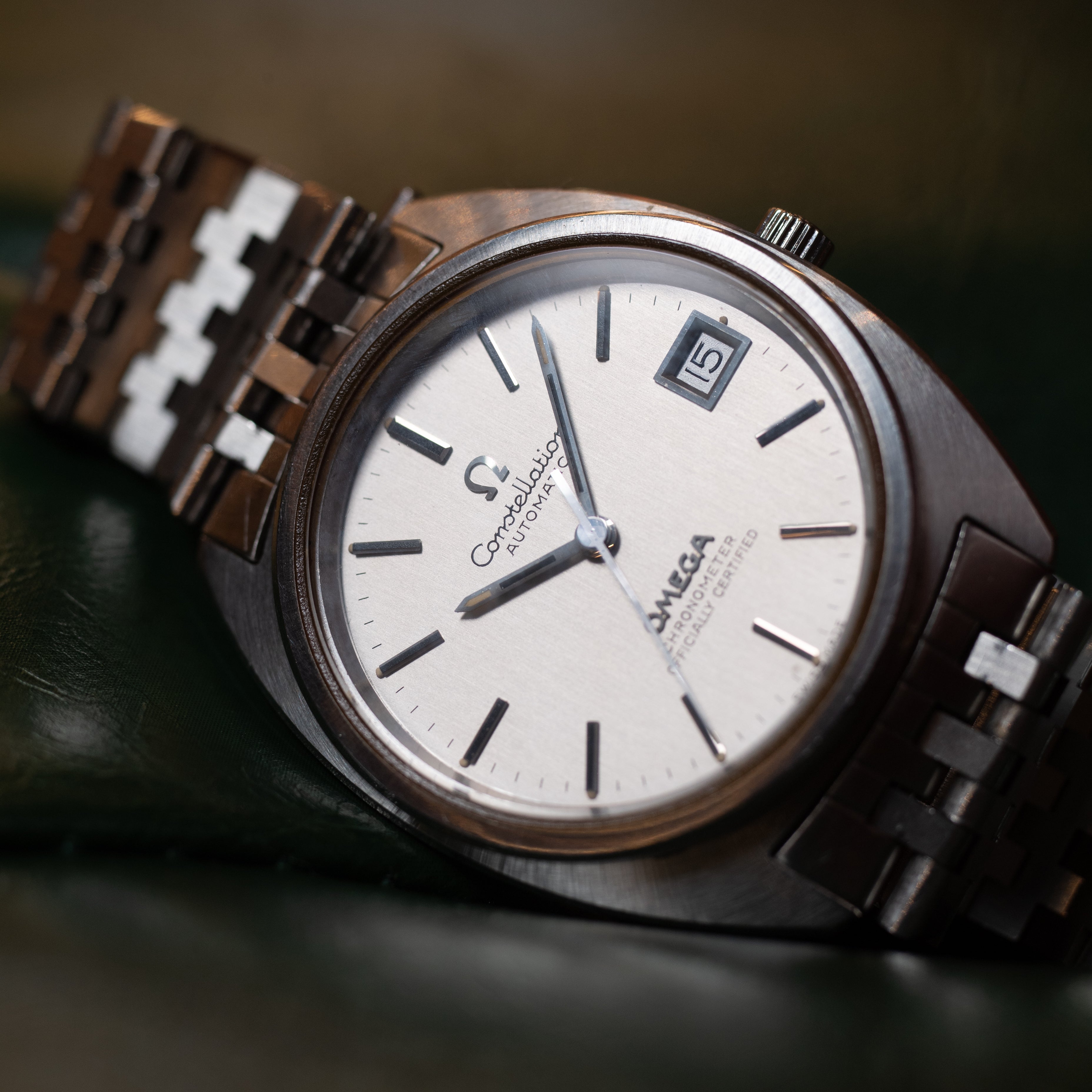 オメガ コンステレーション ジェンタ後期 1971年製 純正ブレス付き