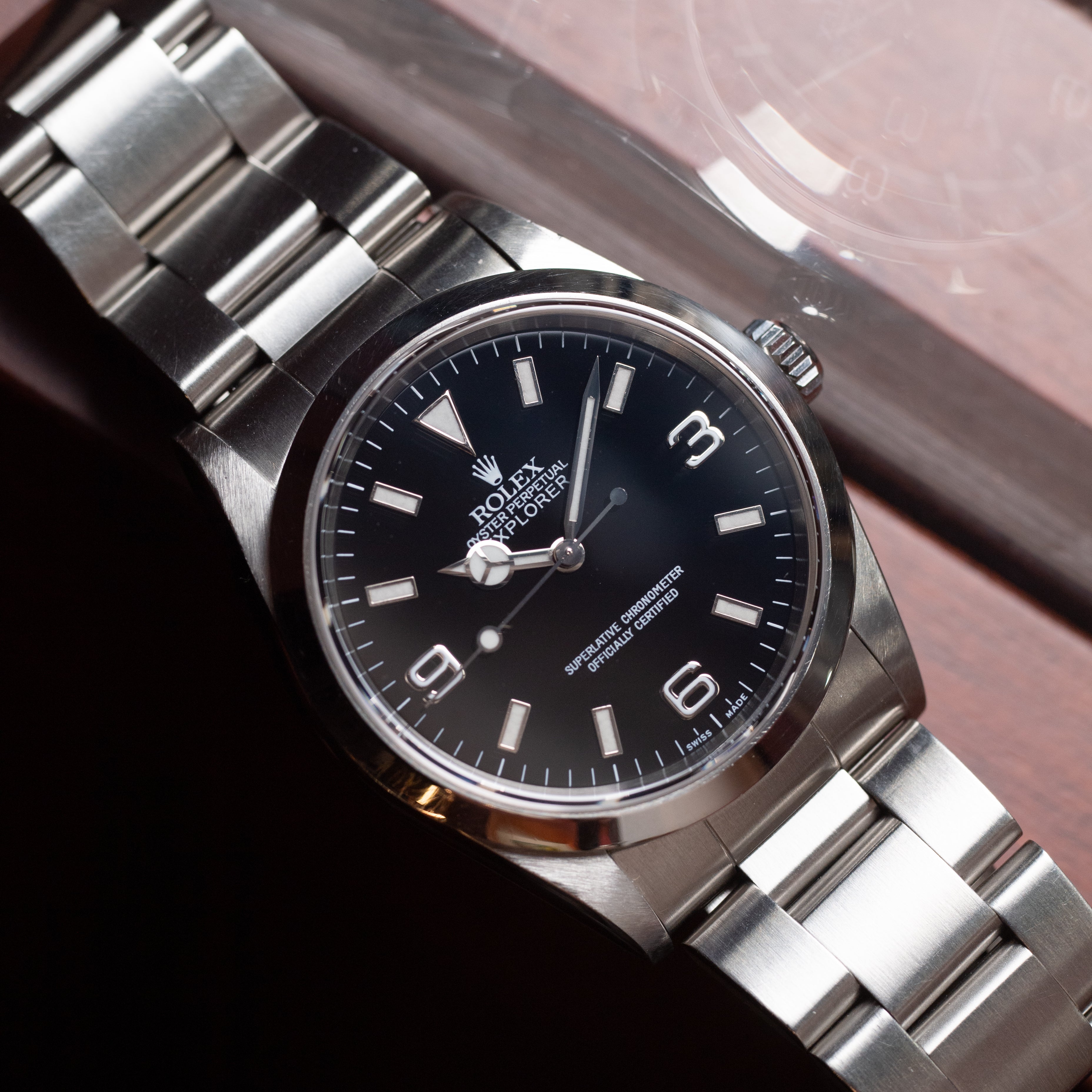 ロレックス エクスプローラーⅠRef.14270 A番 1998～1999年製 箱付き