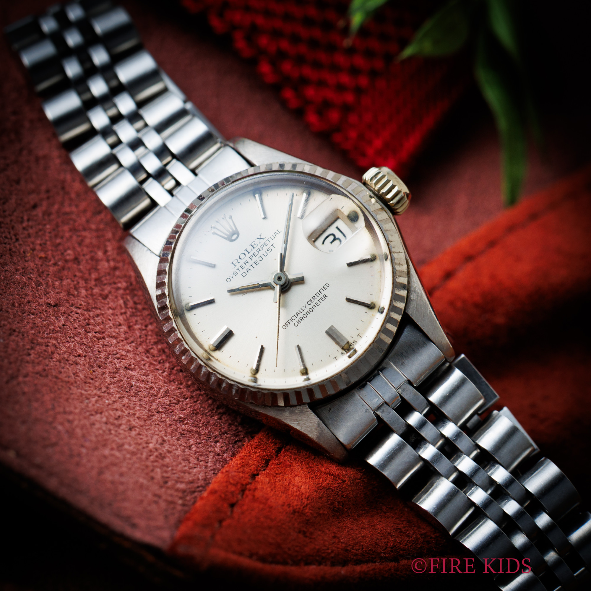 ロレックス　デイトジャスト　レディース　Ref.6517 1965年製　シルバー