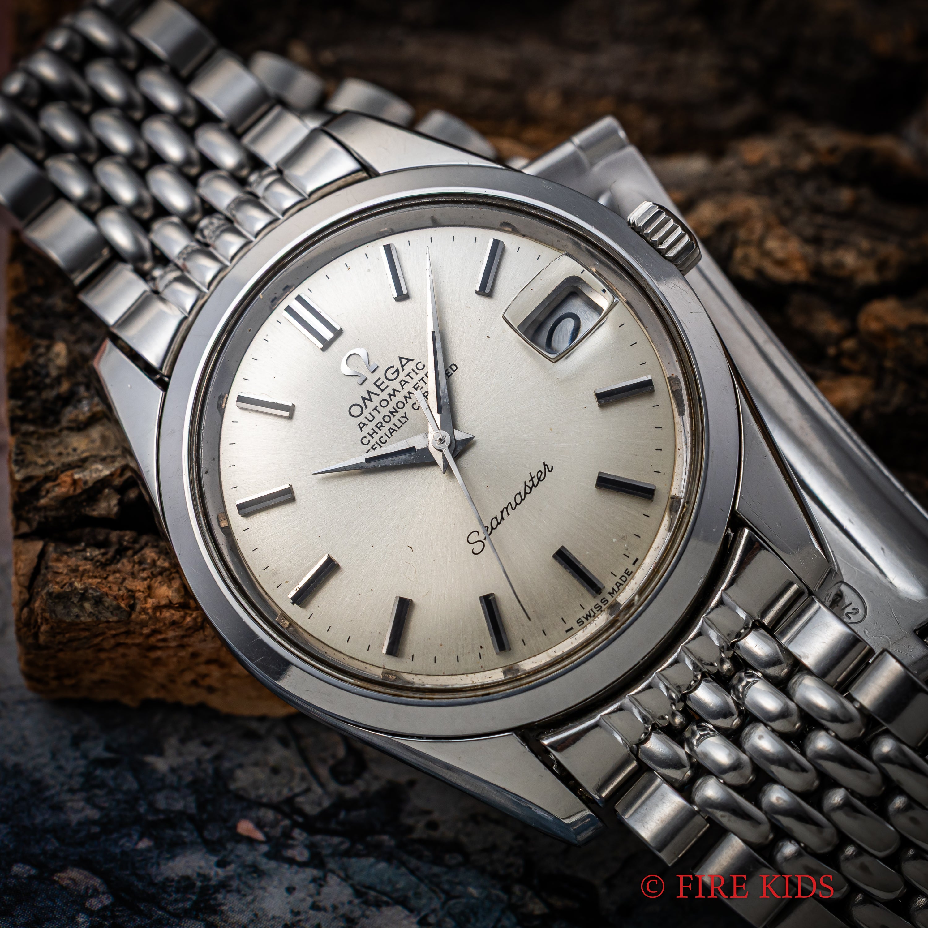 オメガ 1969年製 シーマスター クロノメーター 自動巻き Cal.564 純正ライスブレス