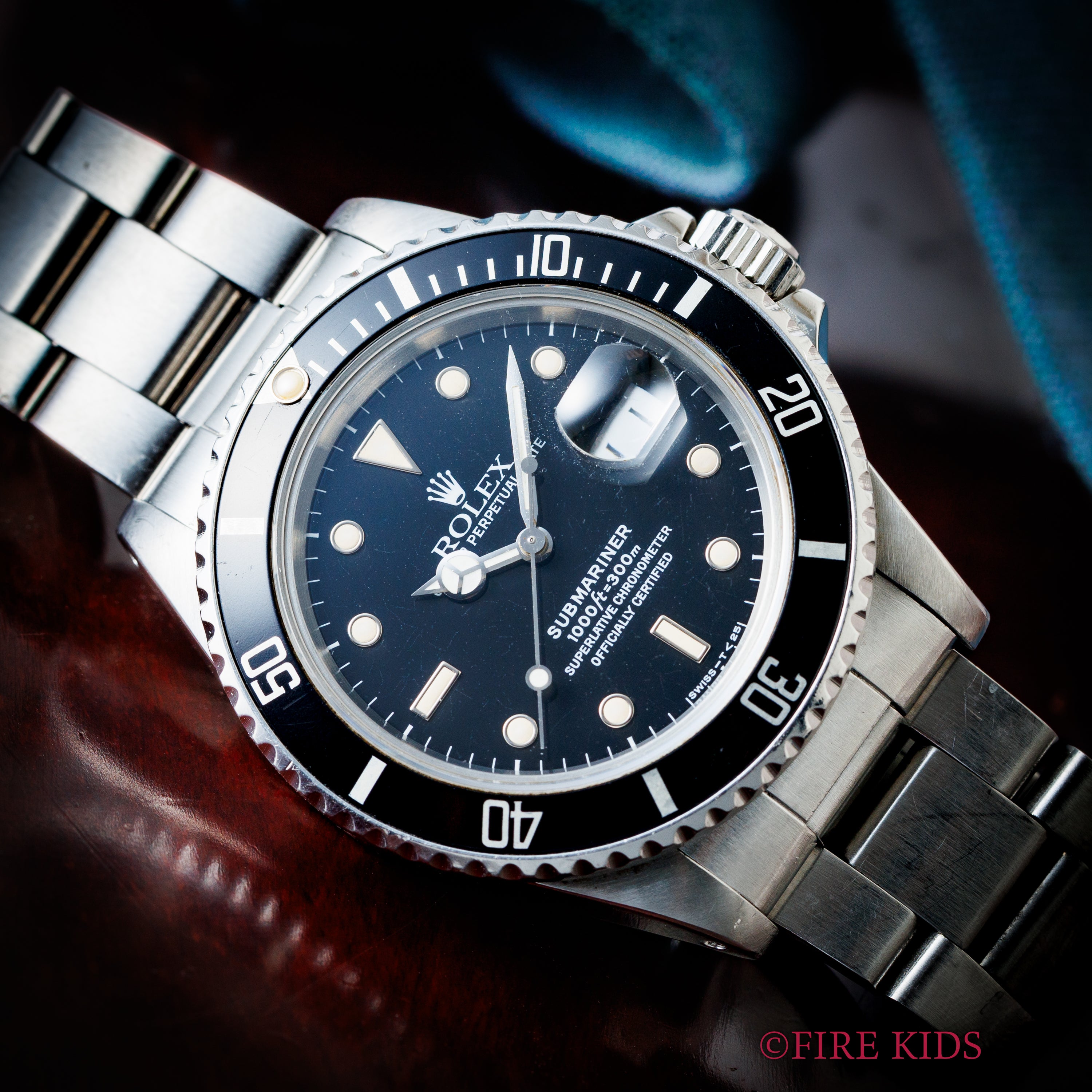 ロレックス サブマリーナーデイト 1987年製 Ref.168000 トリチウム夜光 自動巻き