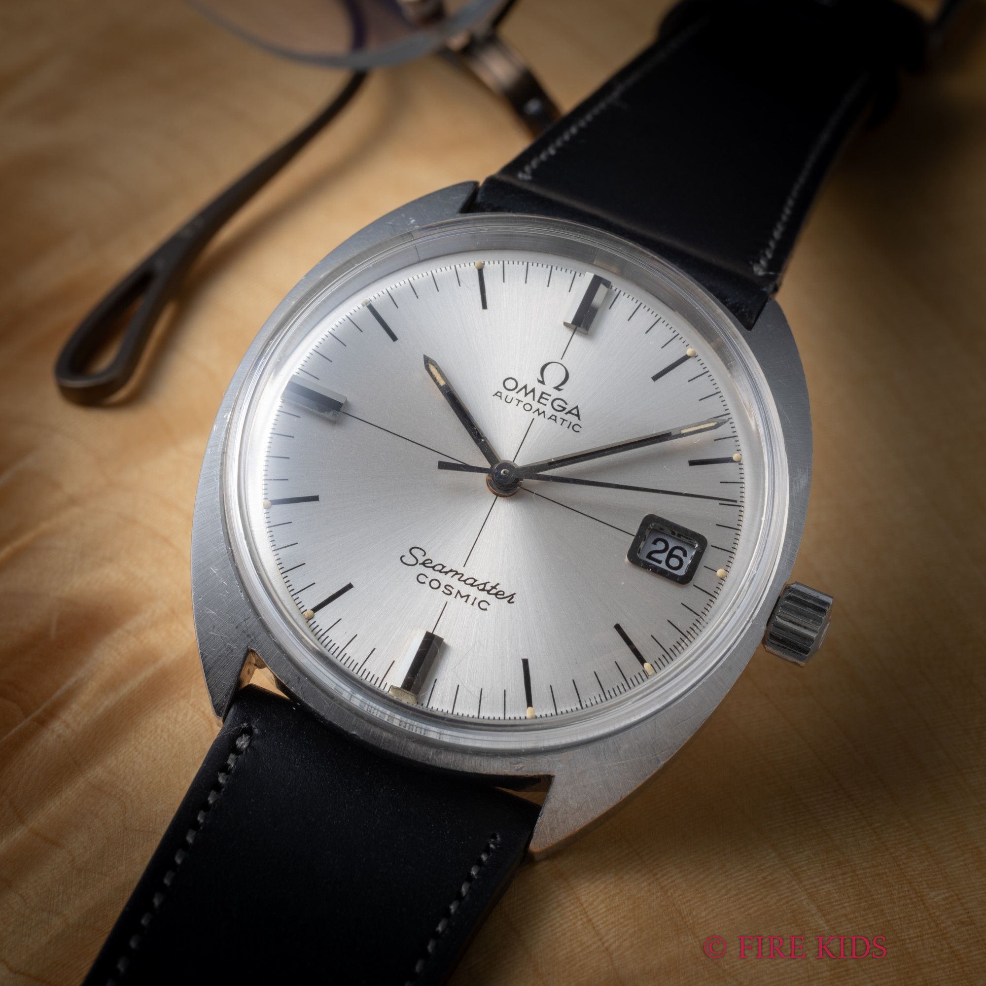 オメガ シーマスター コスミック Cラインケース 1970年製 自動巻き Cal.565