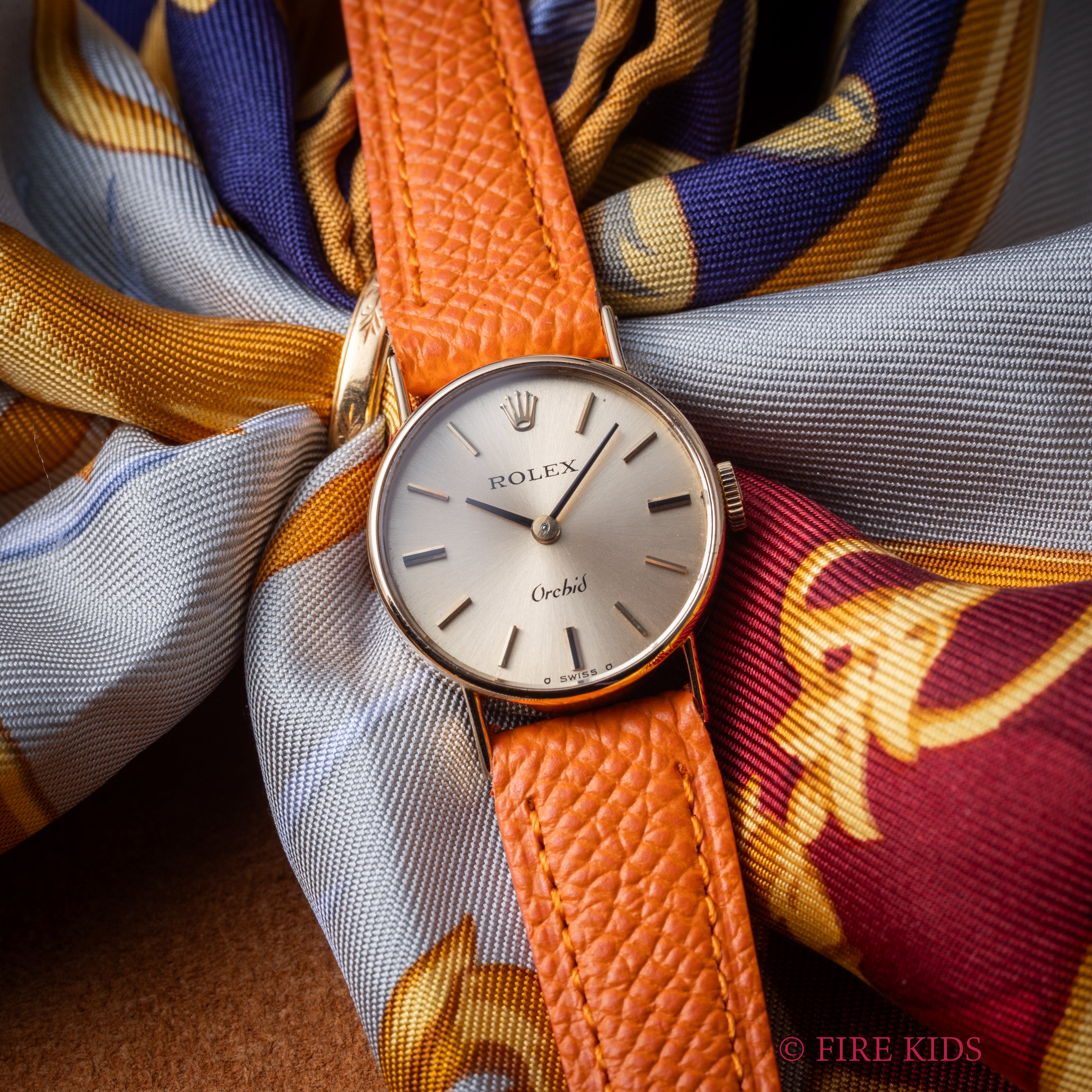 ロレックス Ref.2671 1974年製 レディース オーキッド 18金無垢イエローゴールド シグマダイヤル