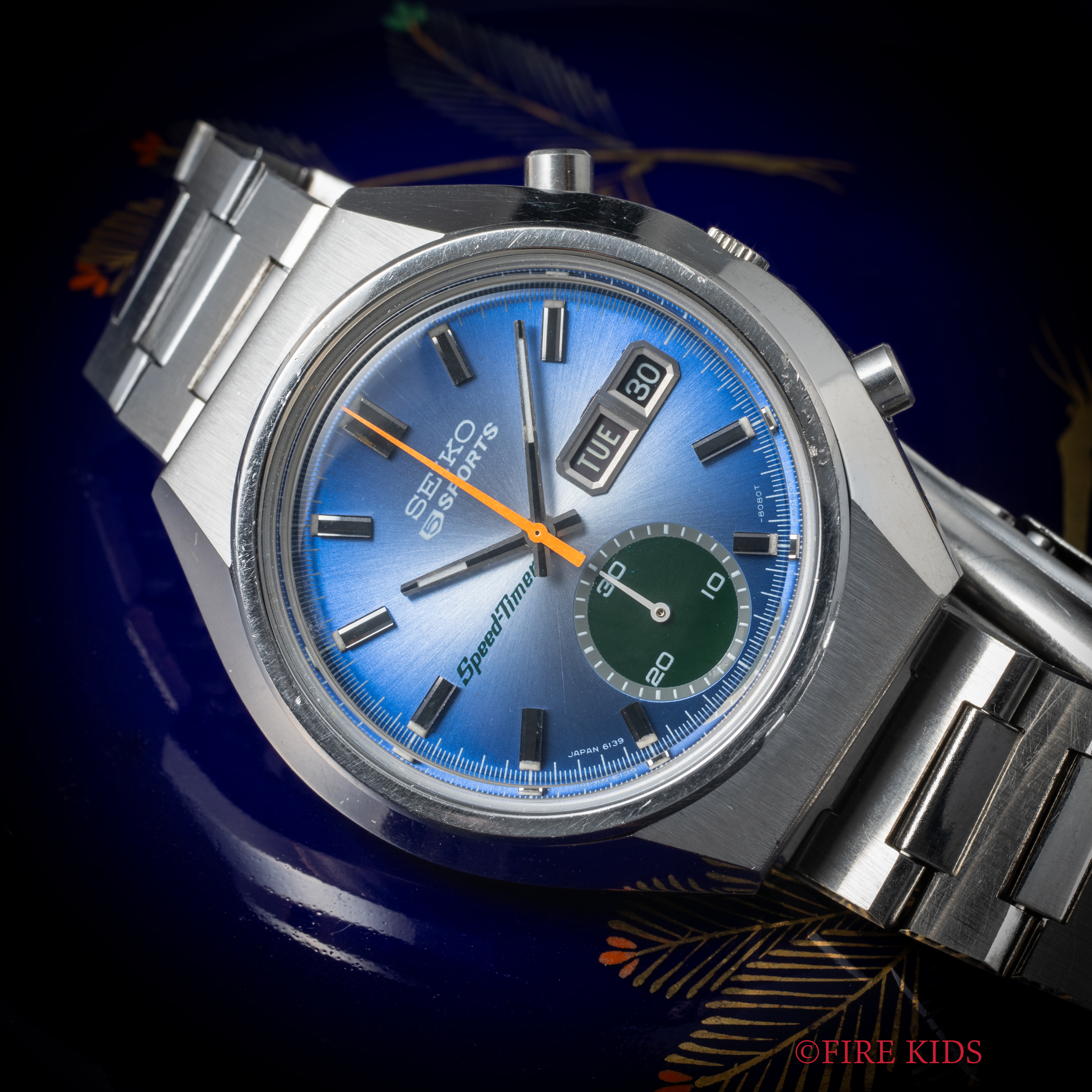 SEIKO　5スポーツスピードタイマーグラデーション