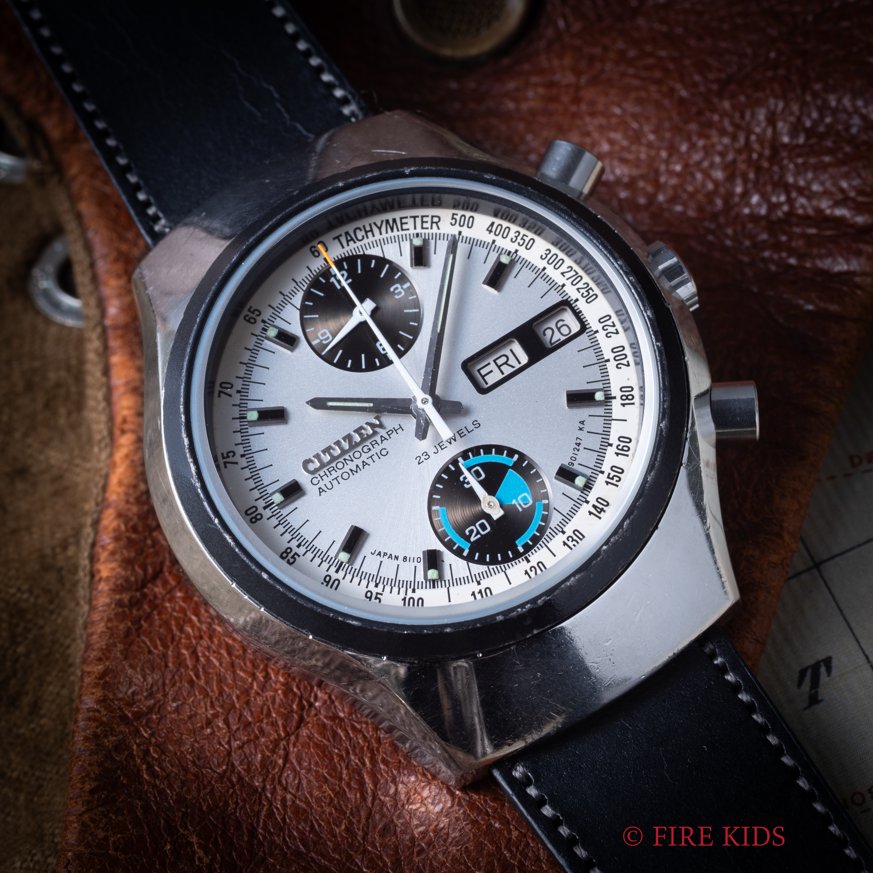 シチズン チャレンジタイマー 1974年製 自動巻フライバッククロノグラフ