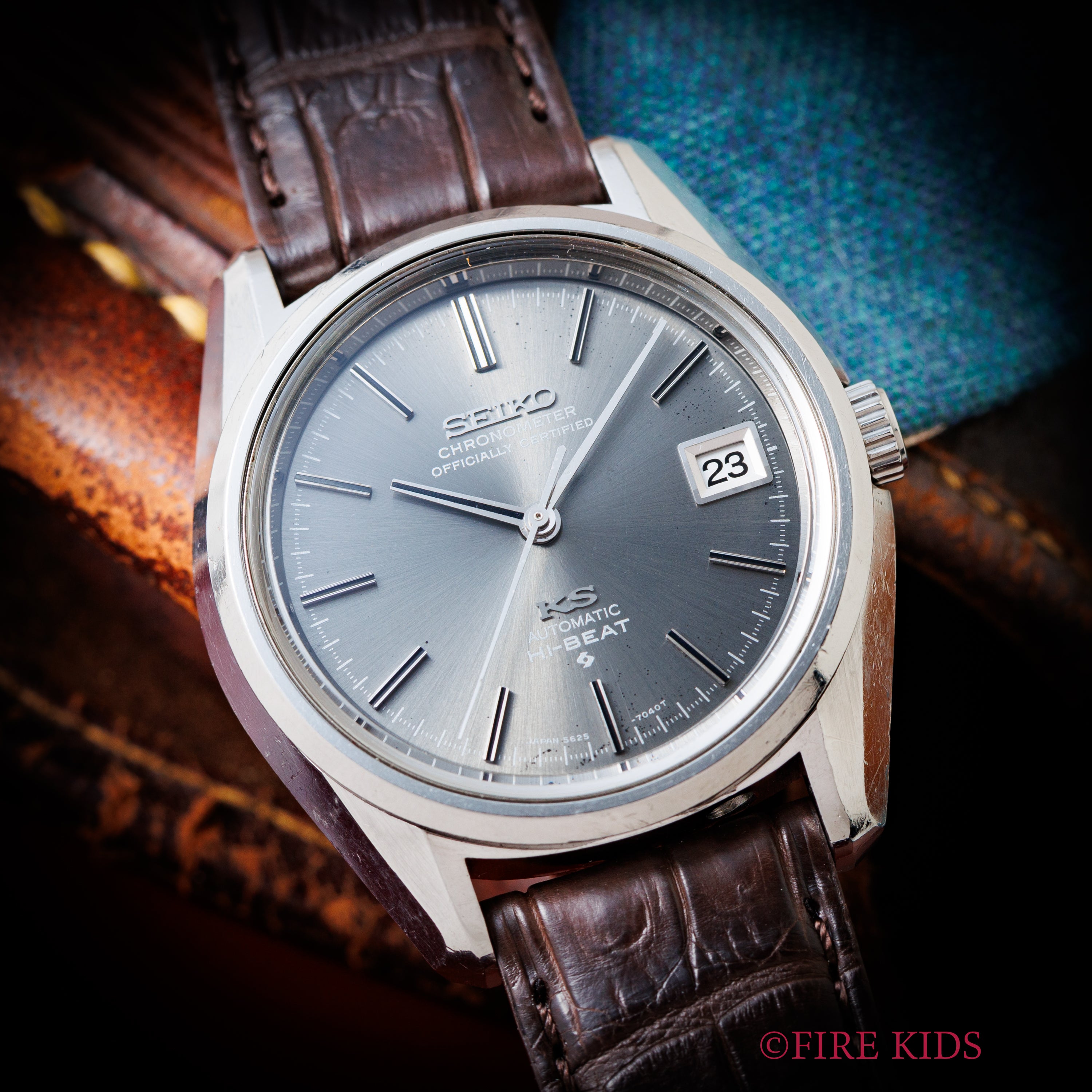 キングセイコー クロノメーター 1972年製 Ref.5625-7040 56KS オリジナルグレーダイヤル