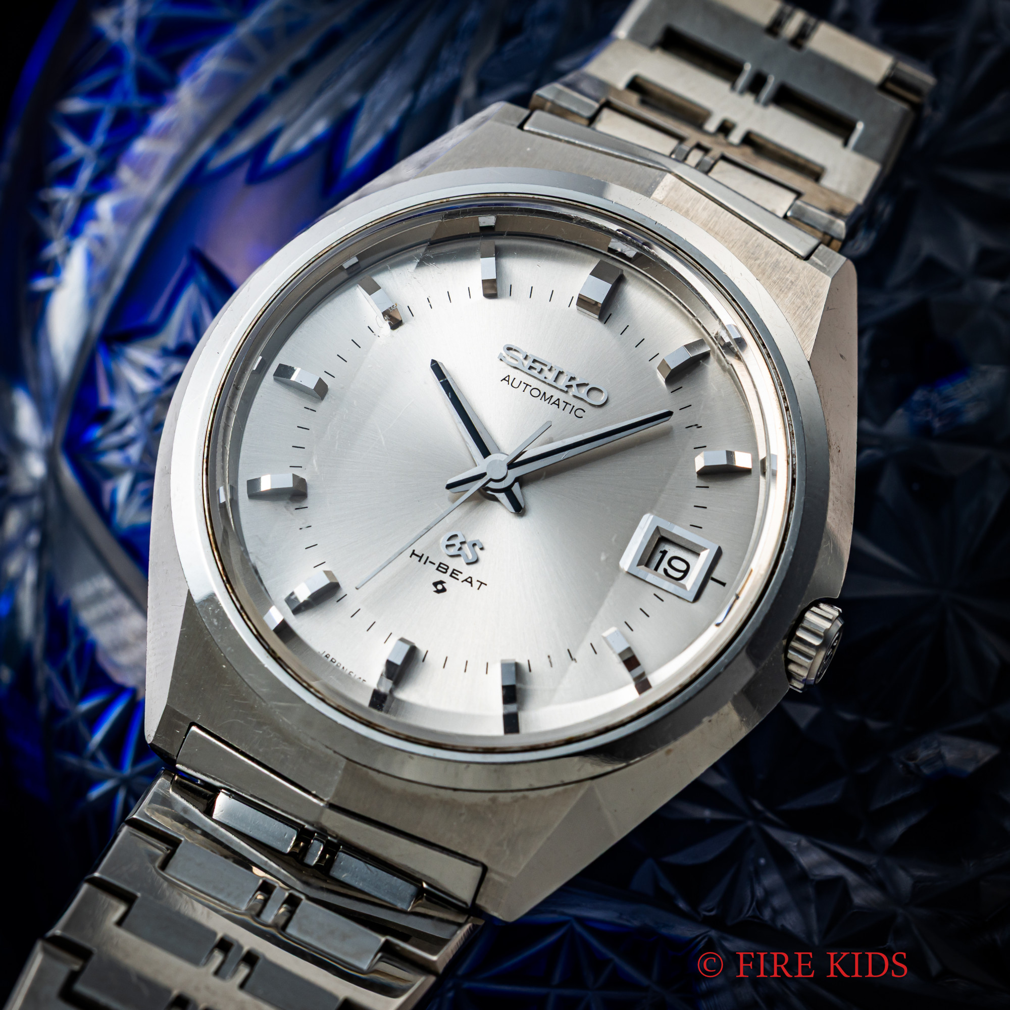 グランドセイコー 61GS 1972年製 Ref.6145⁻8050 10振動自動巻 純正GSブレス付き