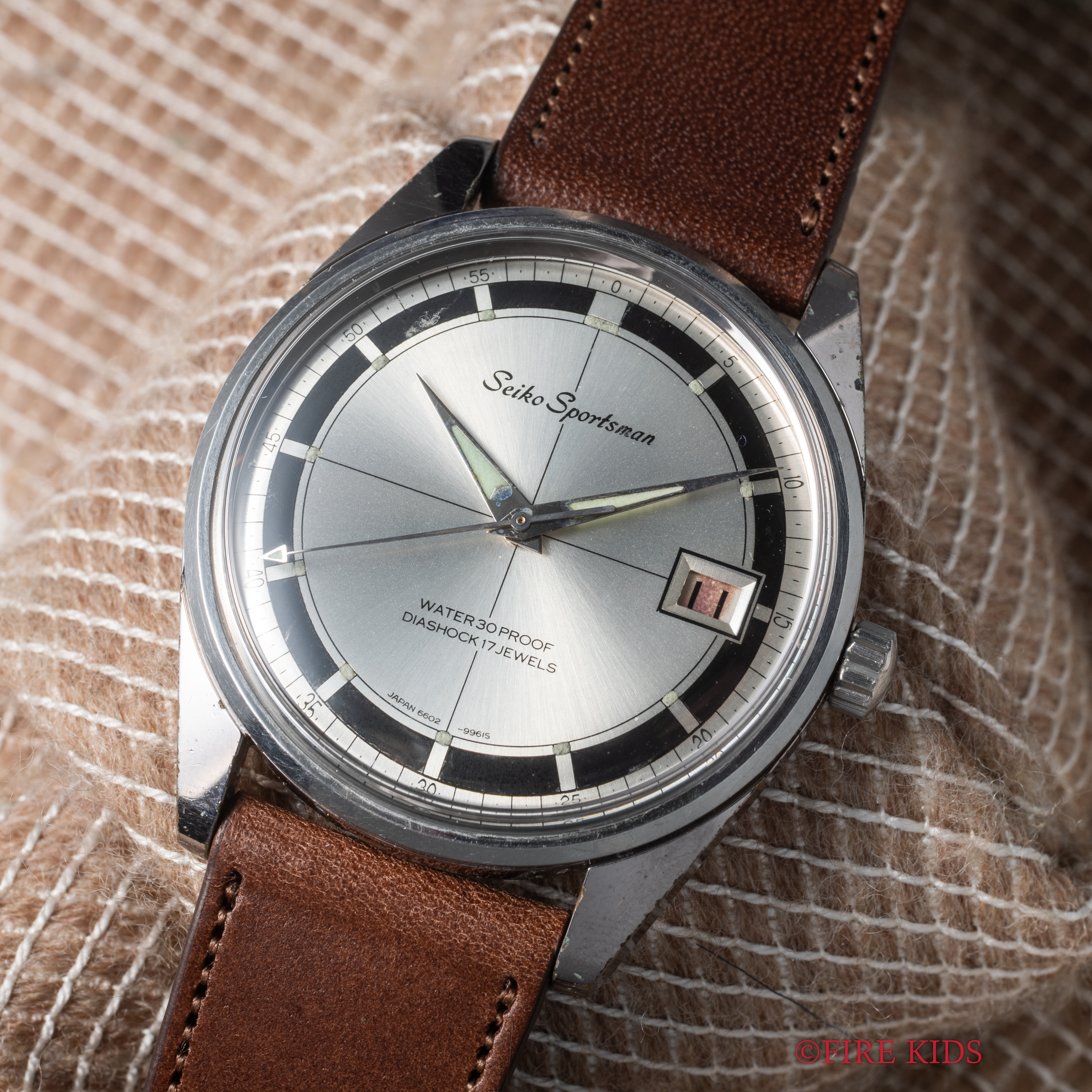 セイコー スポーツマンカレンダー 1966年製 Ref.6602-9981 手巻きモデル