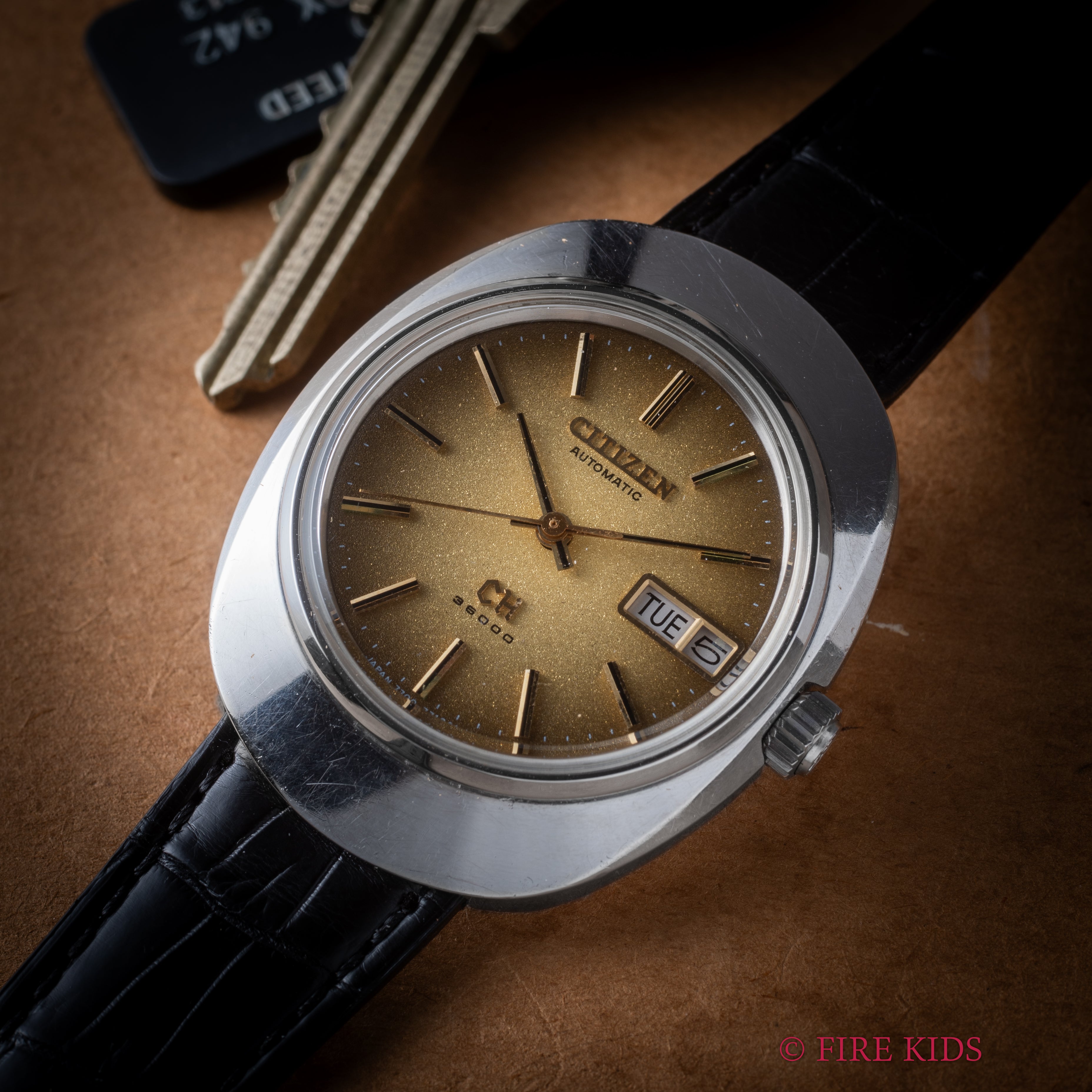 シチズン ハイネス CH36000 1972年製 Ref.4-770927-Y デイデイト10振動自動巻 Cal.7730