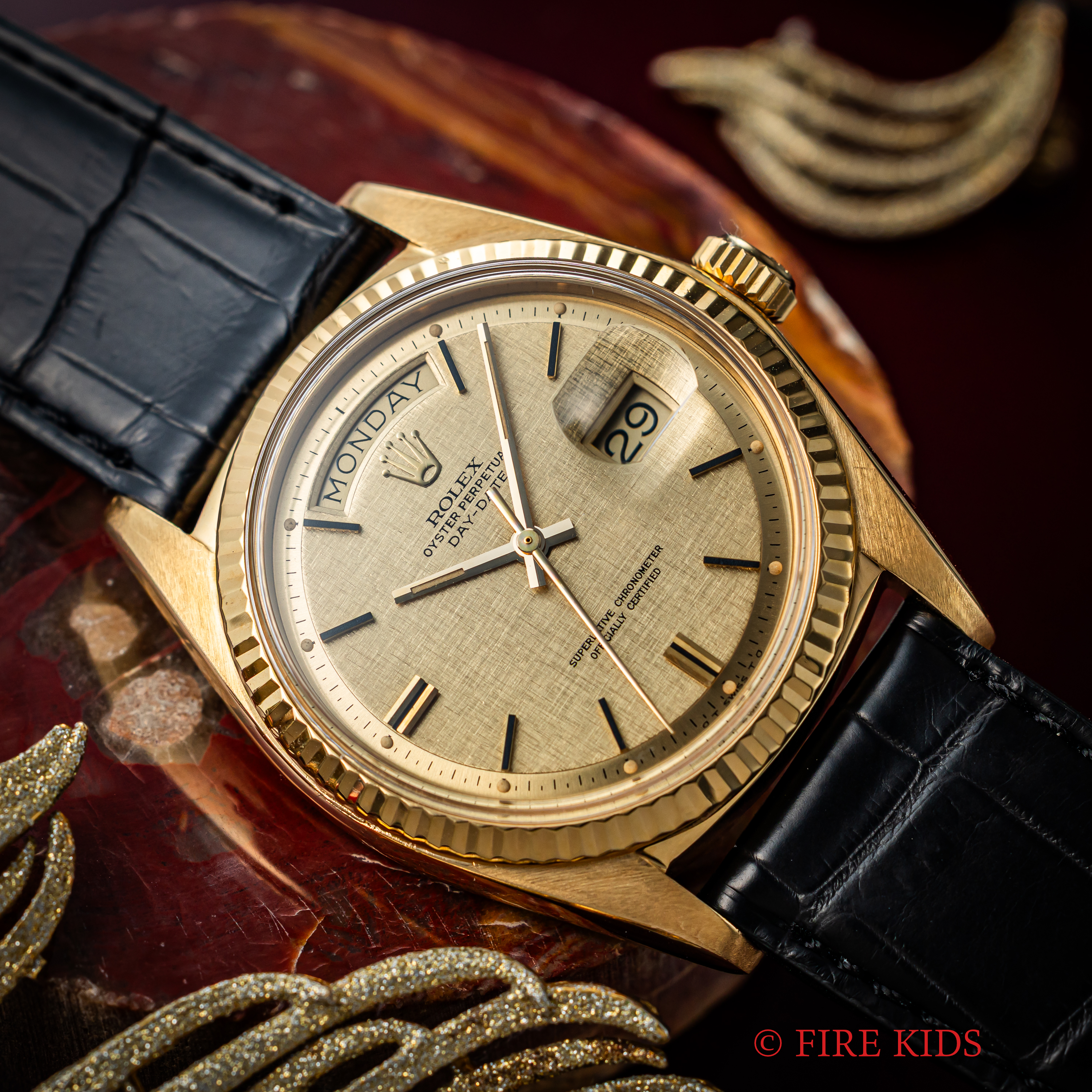 ロレックス デイデイト 1971年製 18金無垢 Ref.1803 シグマダイヤル