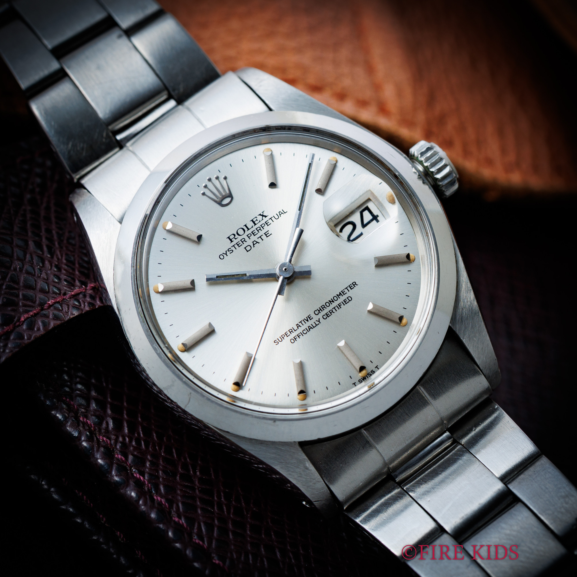 ロレックス オイスターパーペチュアルデイト 1972年製 Ref.1500 Cal.1570