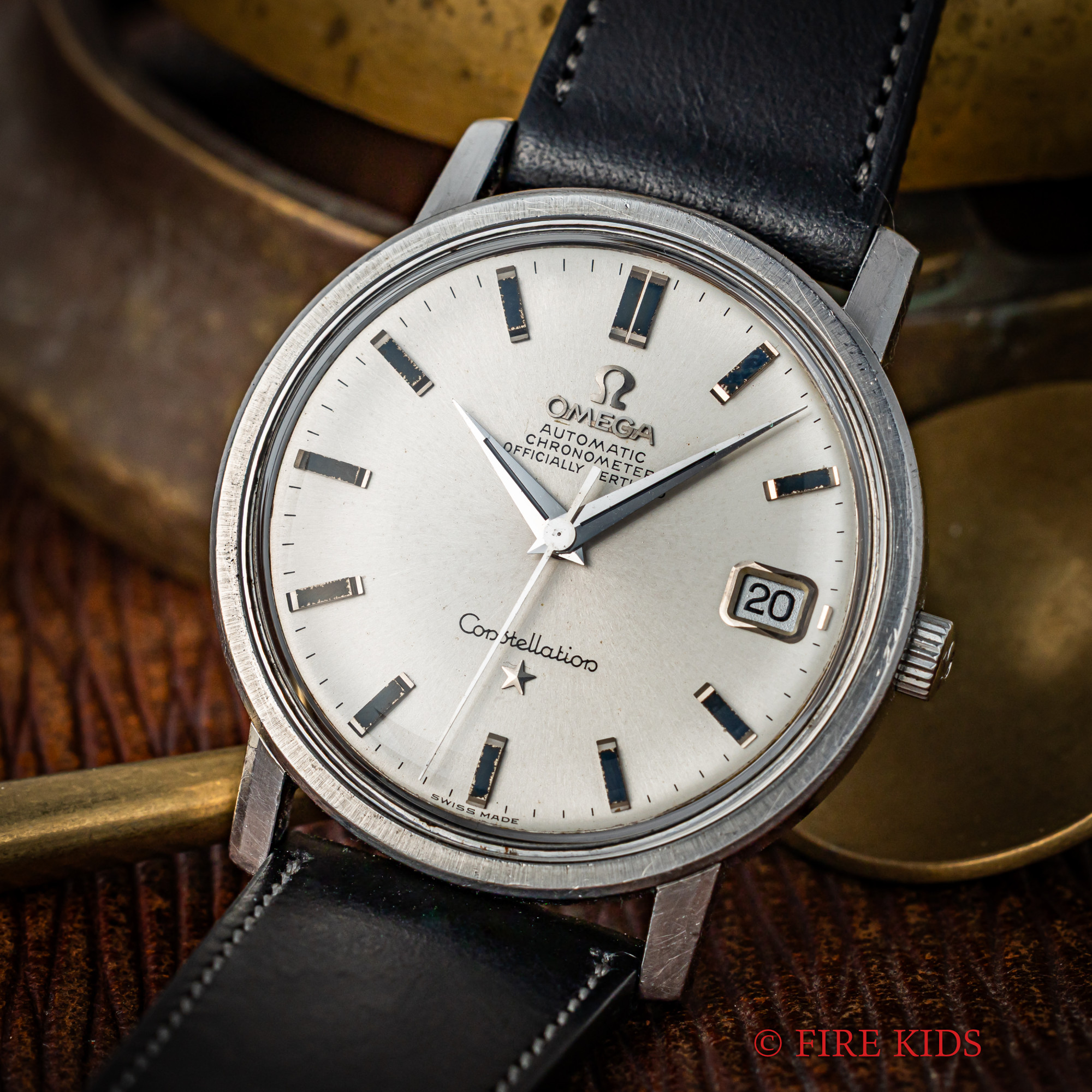 オメガ コンステレーション ラウンドケース 1968年製 Cal.564 自動巻きクロノメーター