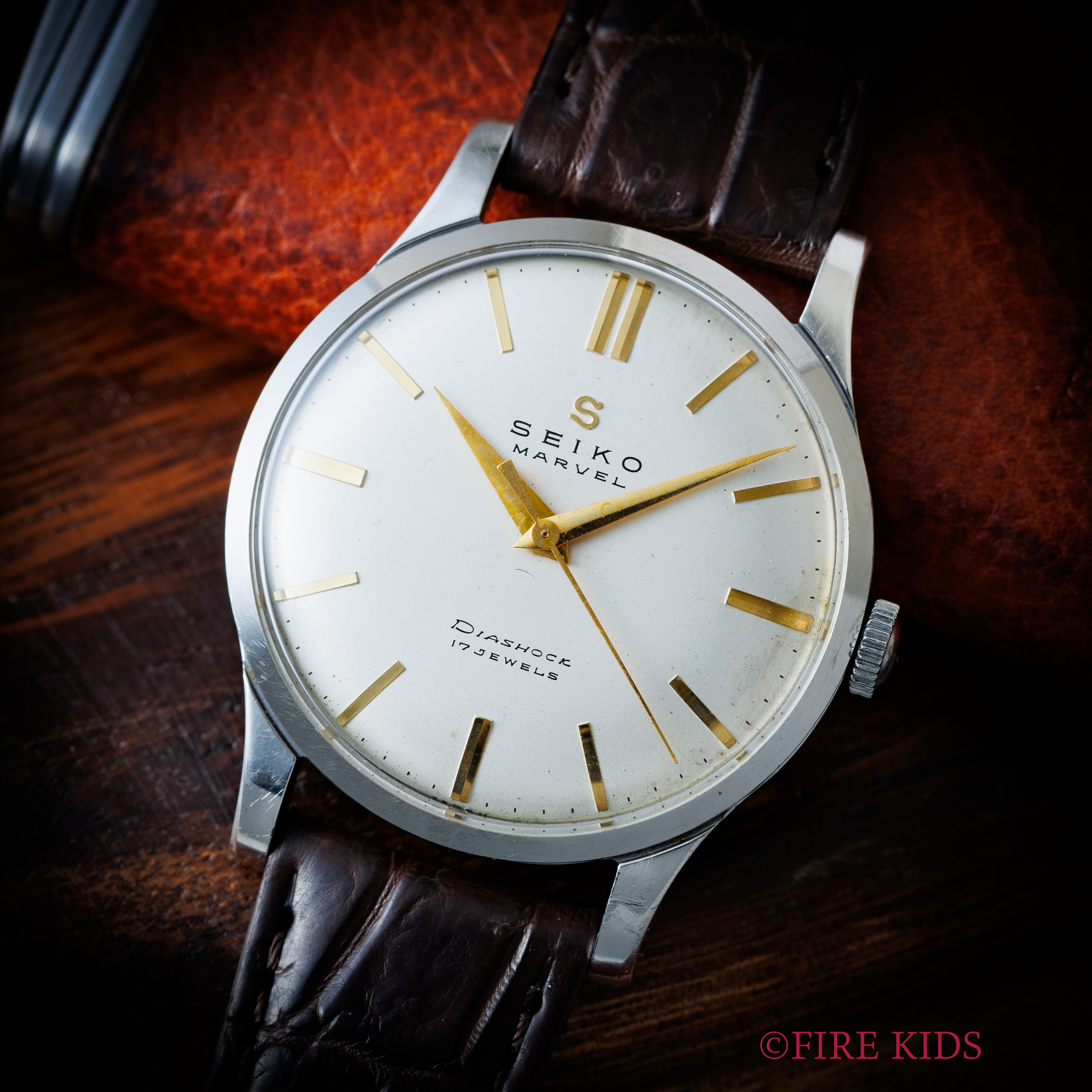 セイコー マーベル 初期型 蛇S 1958年製 手巻き