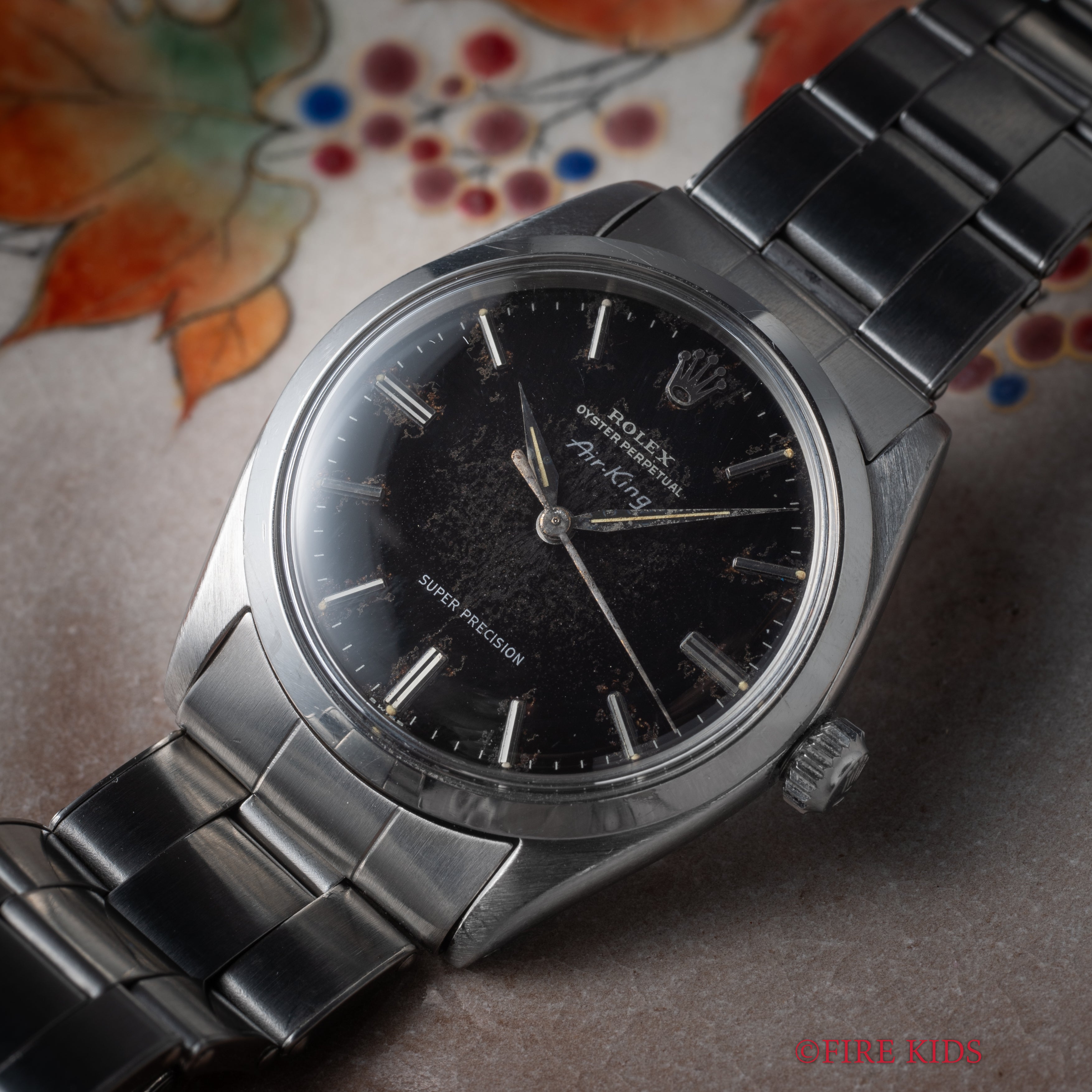 ロレックス エアキング Ref.5500 ギルトダイヤル 1964年製