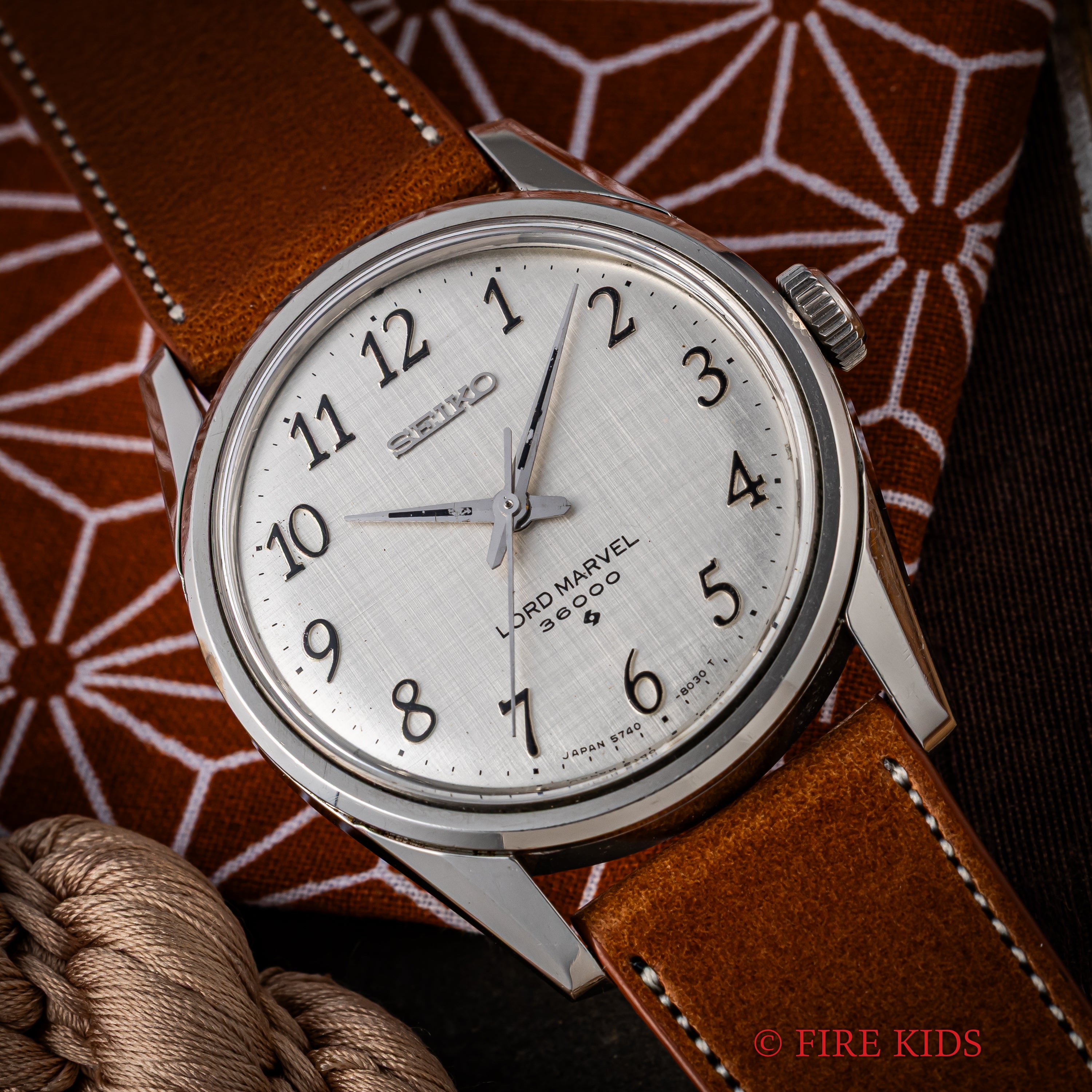 セイコー ロードマーベル 36000 1976年製 Ref.5740-8000 アラビアダイヤル 10振動手巻