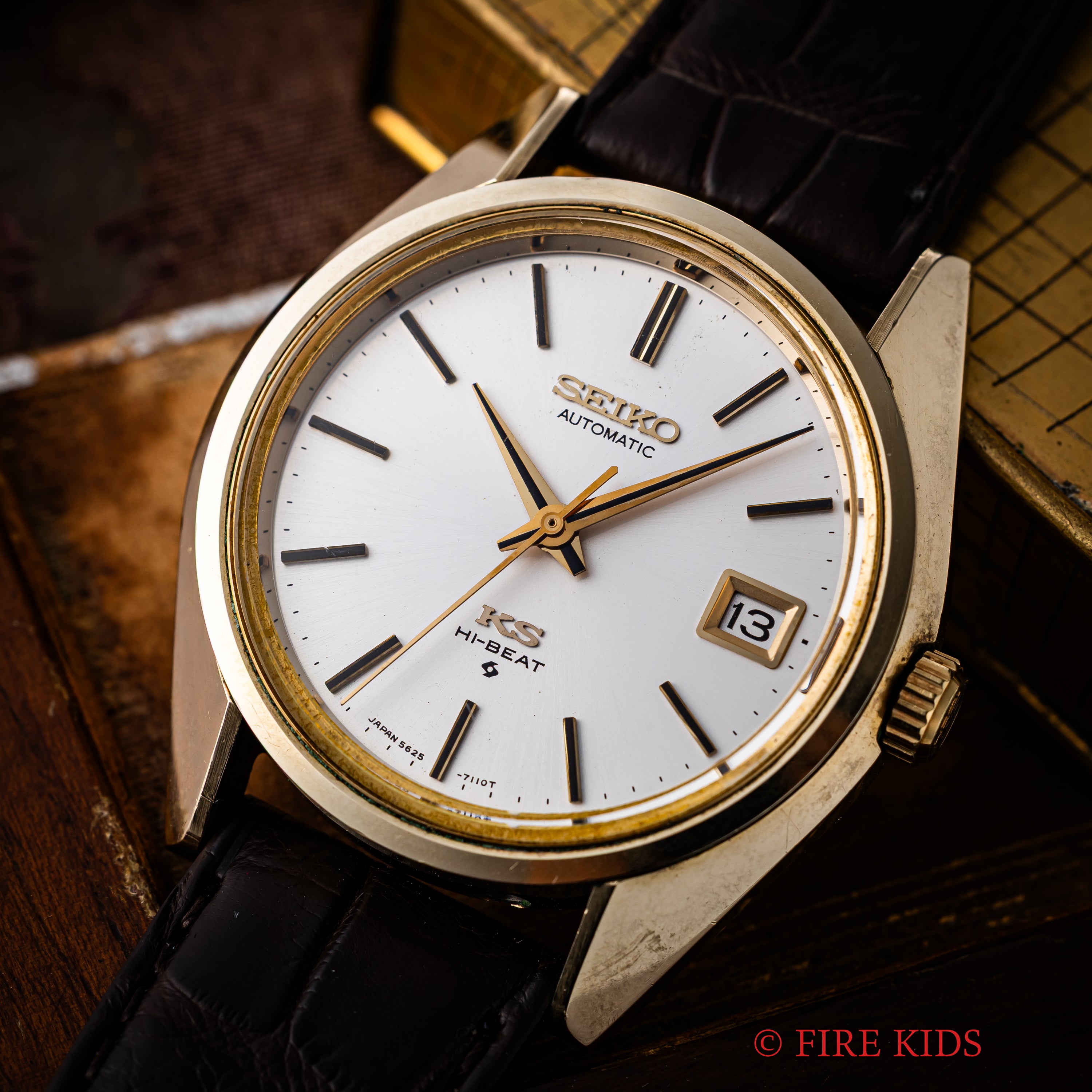 セイコー　キングセイコー　ref.5625-7110 1971年製　キャップゴールド