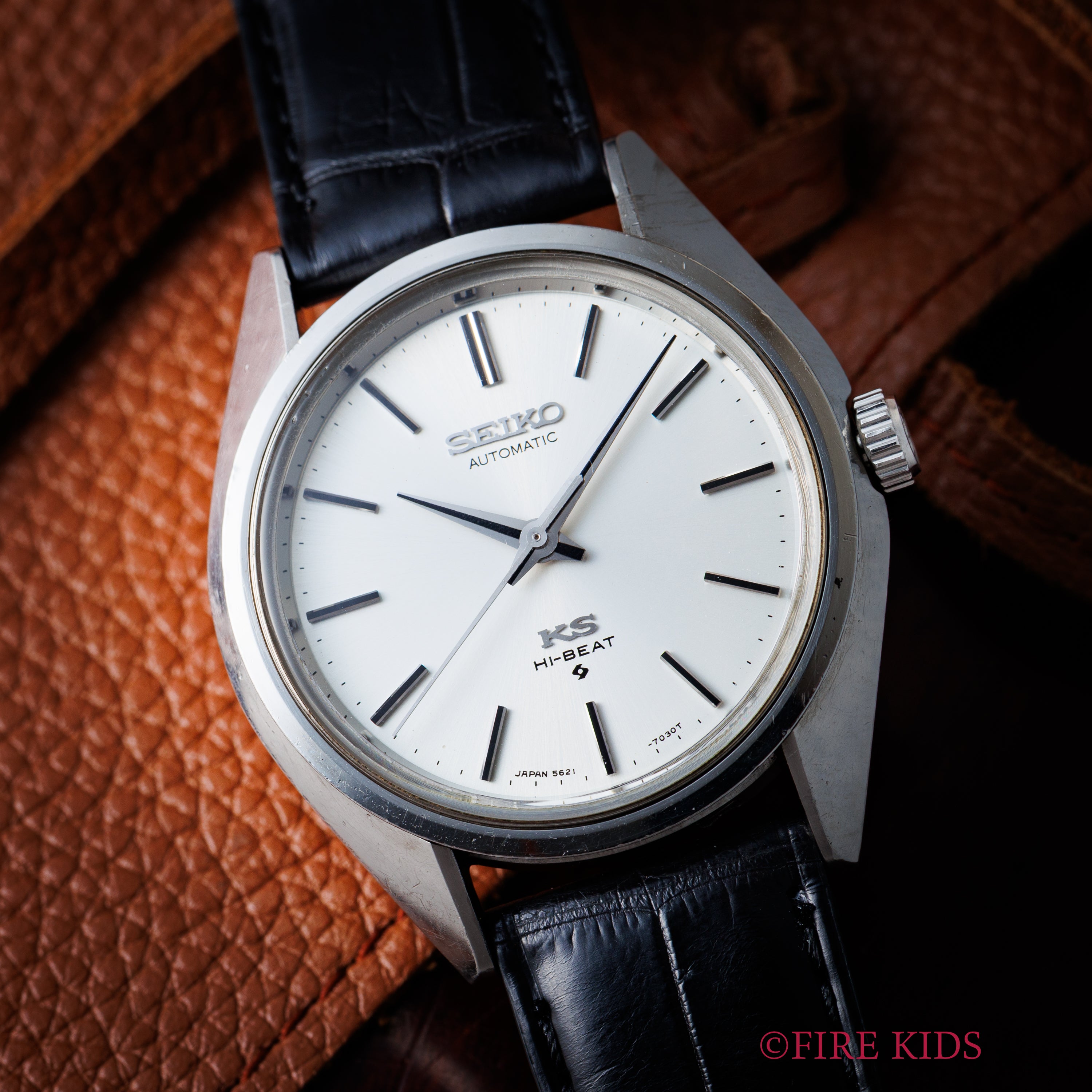 セイコー キングセイコー 56KS 1971年製 ハイビート自動巻き ノンデイト Ref.5621-7020 裏蓋刻印