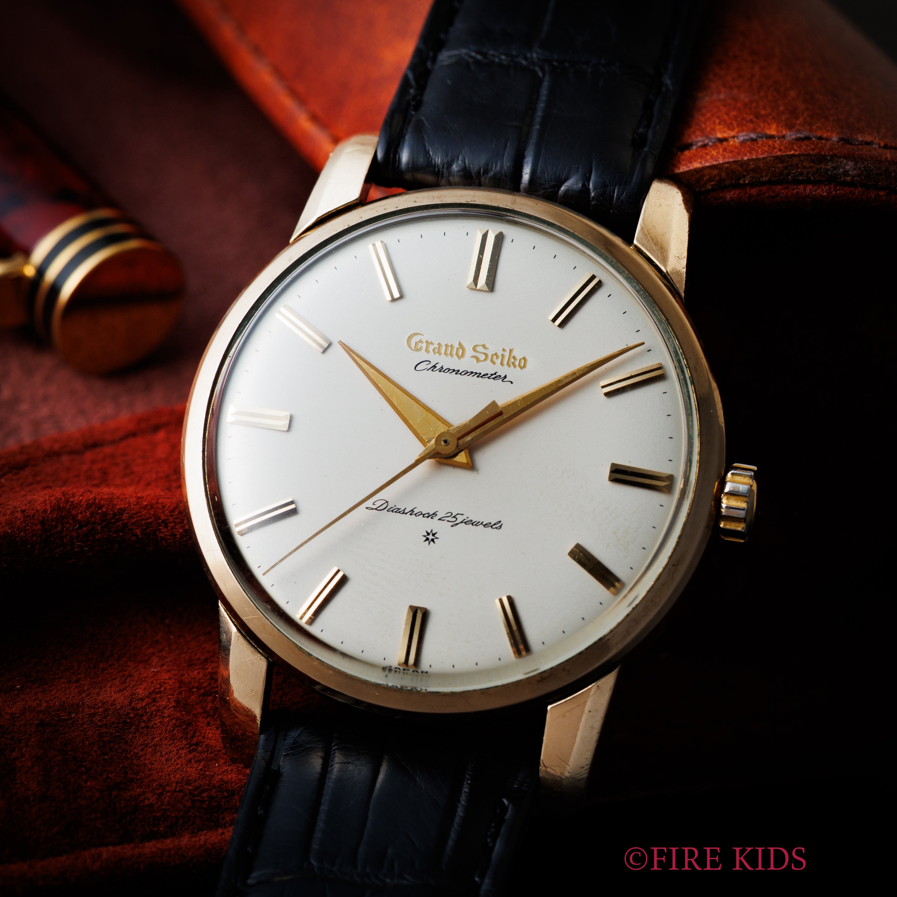 グランドセイコー ファーストモデル 1961年製 Ref.J14070 GS E アップライトダイヤル最初期