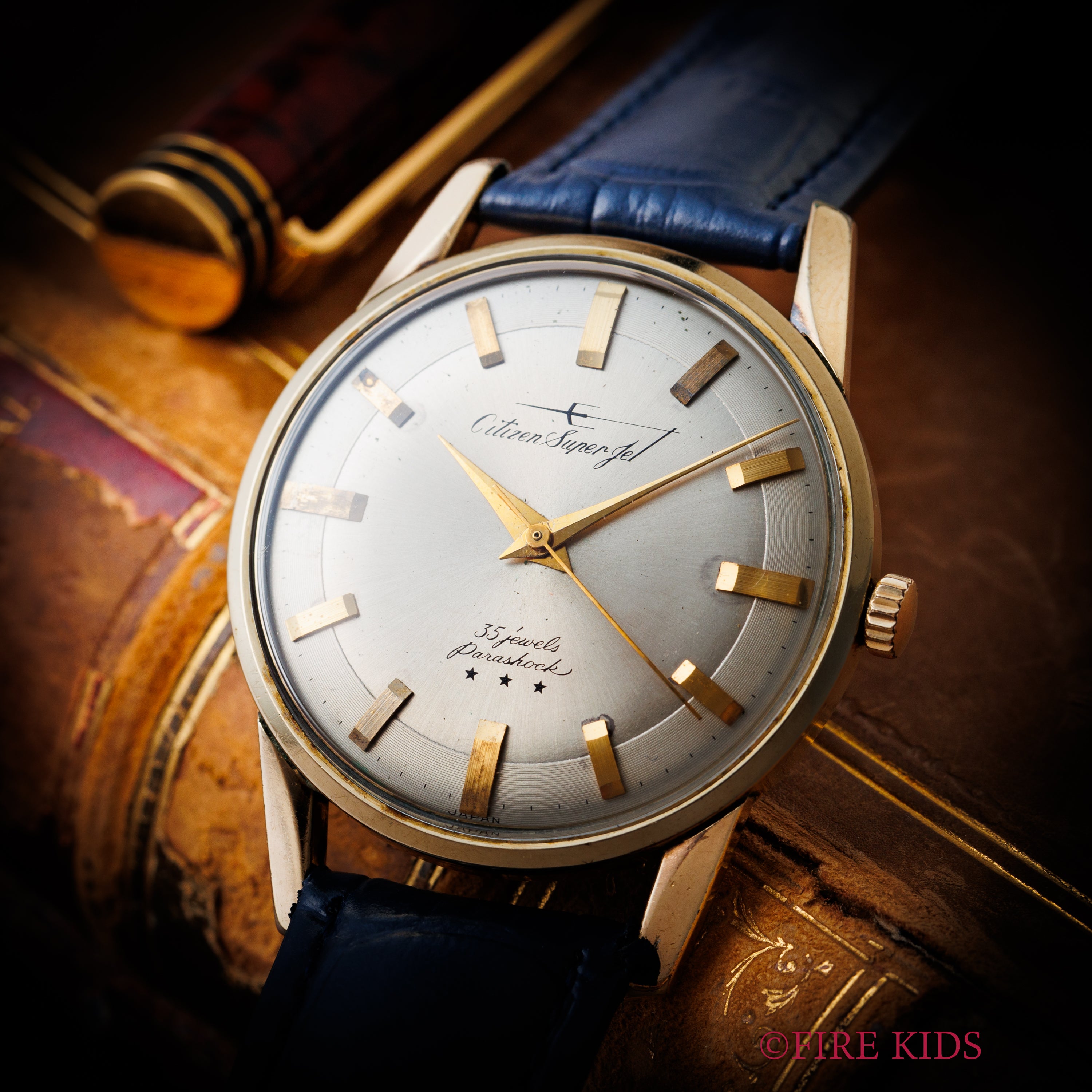 シチズン スーパージェット 1963年製 Ref.JT1507081 14金張り