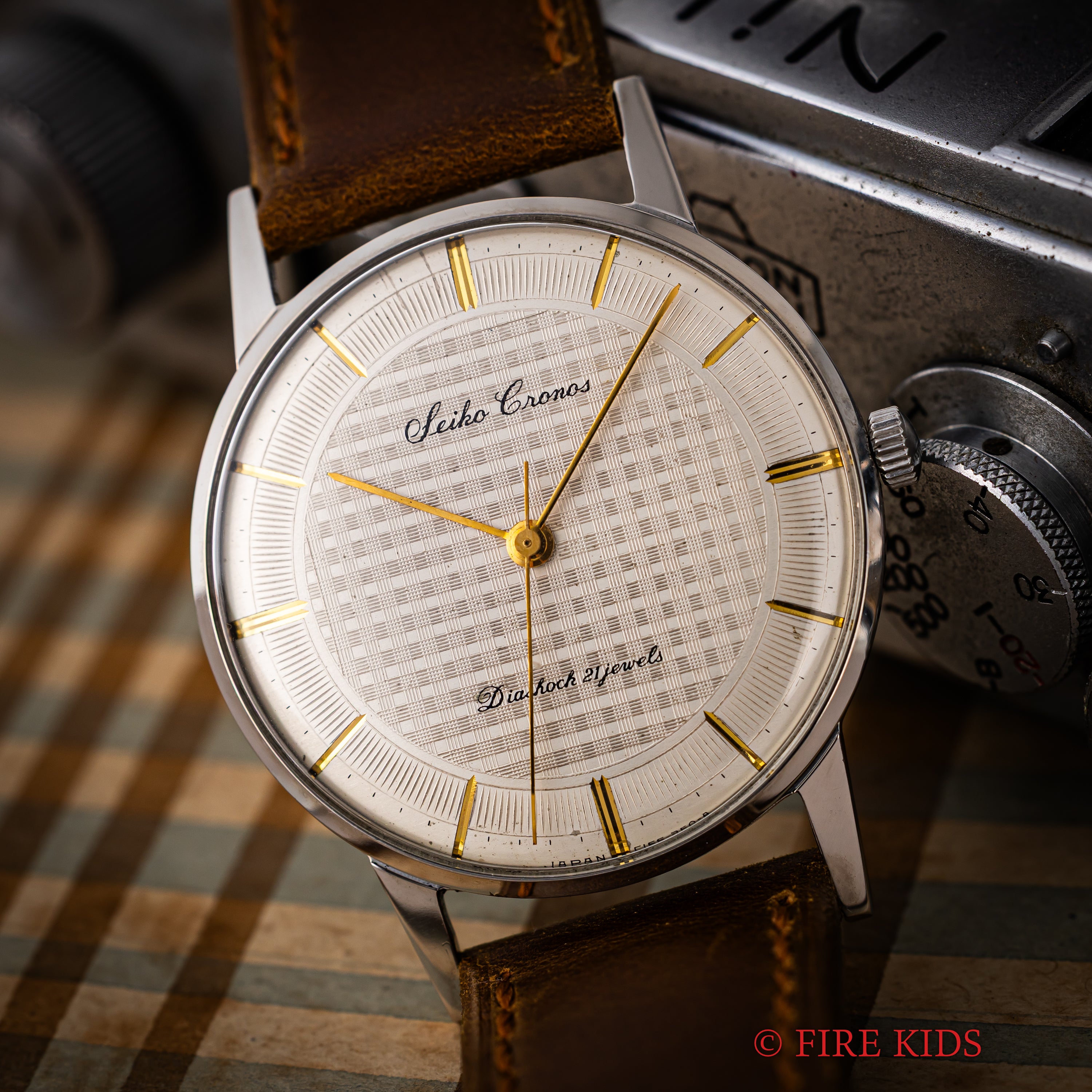 セイコー クロノス ツートンチェックダイヤル 1960年製 （昭和35年製）手巻