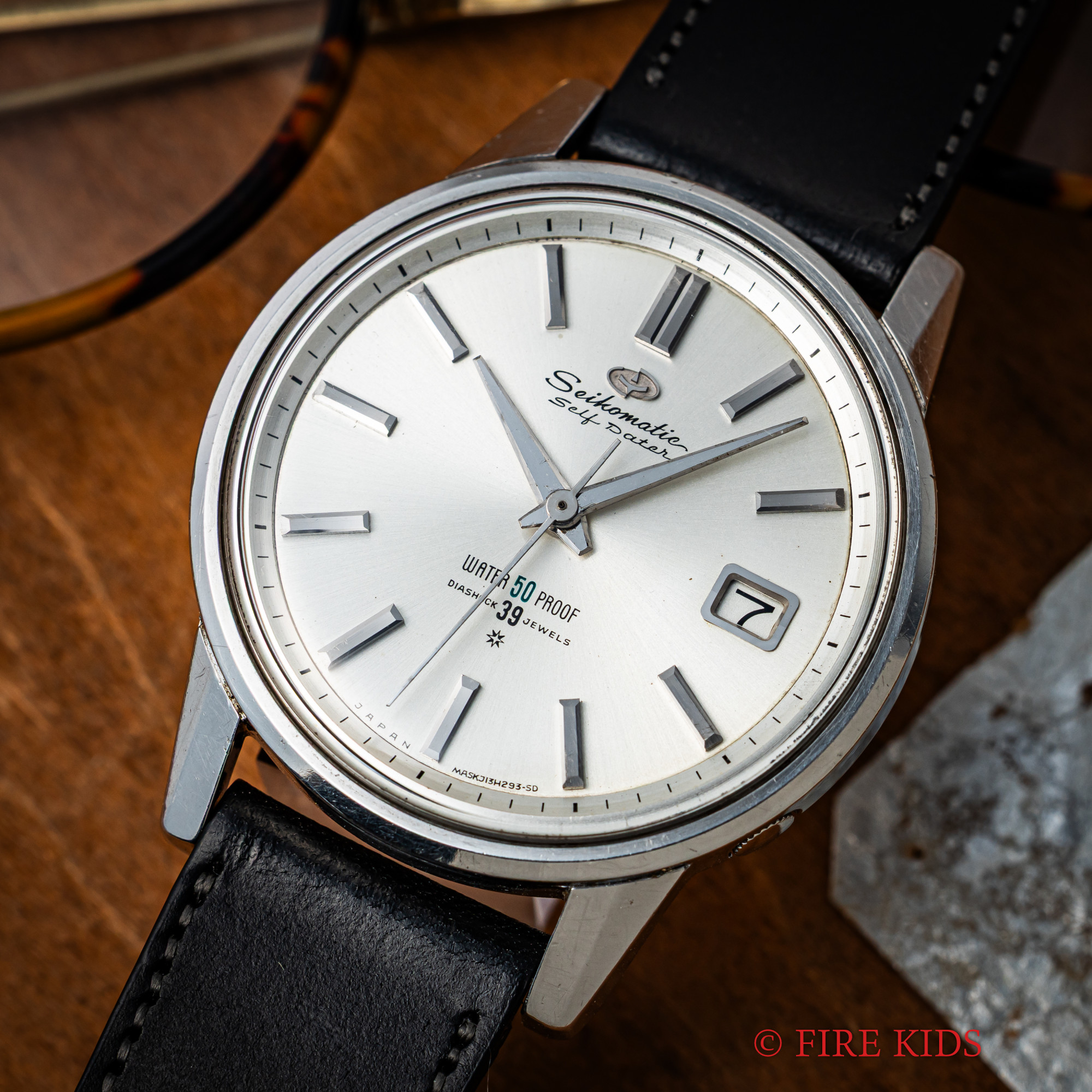 セイコー マチック セルフデータ― 1963年製 SDダイヤル 39石自動巻 Ref.J13060 イルカマーク